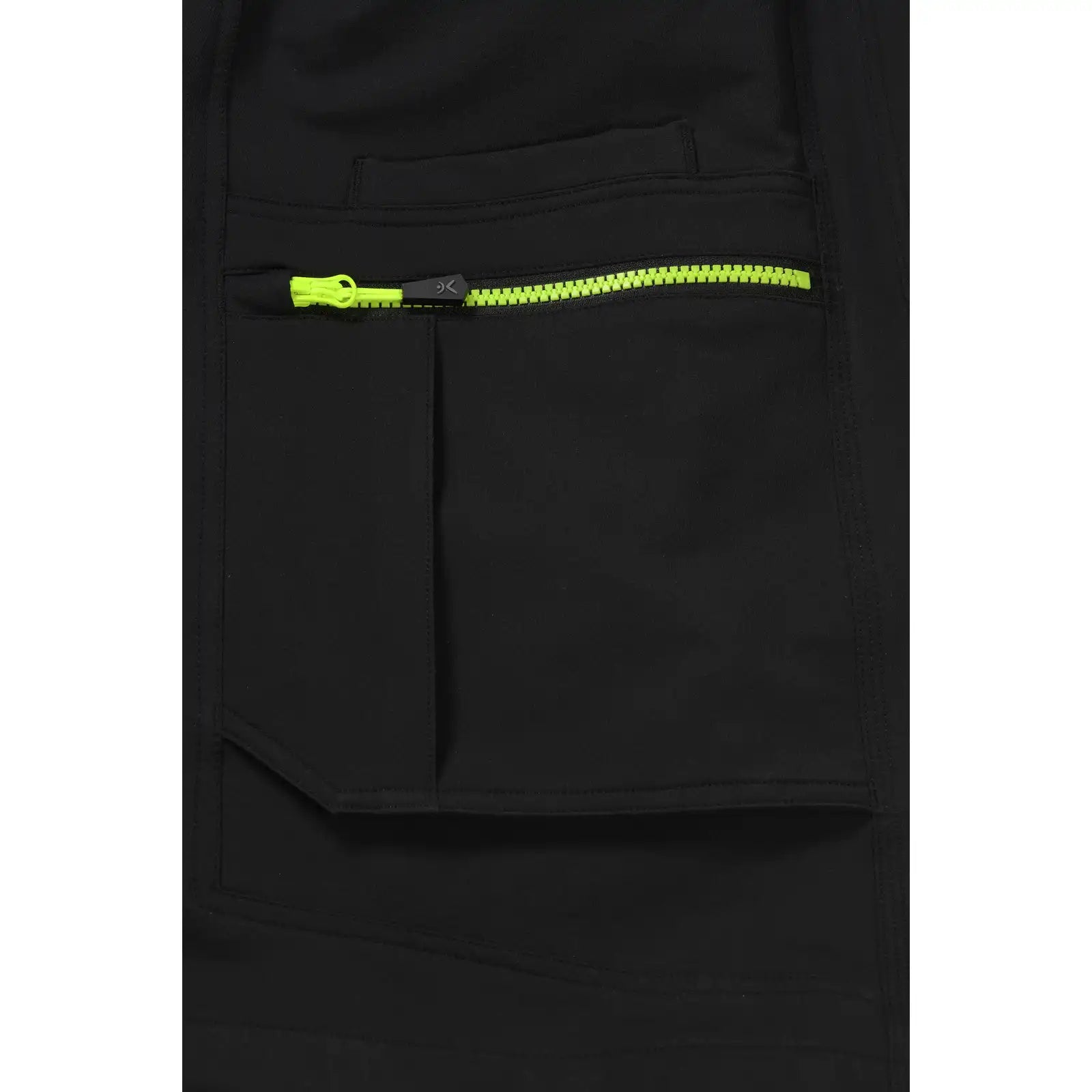 Planam rECOline Shorts grün             XS grün - Extra Detailbild