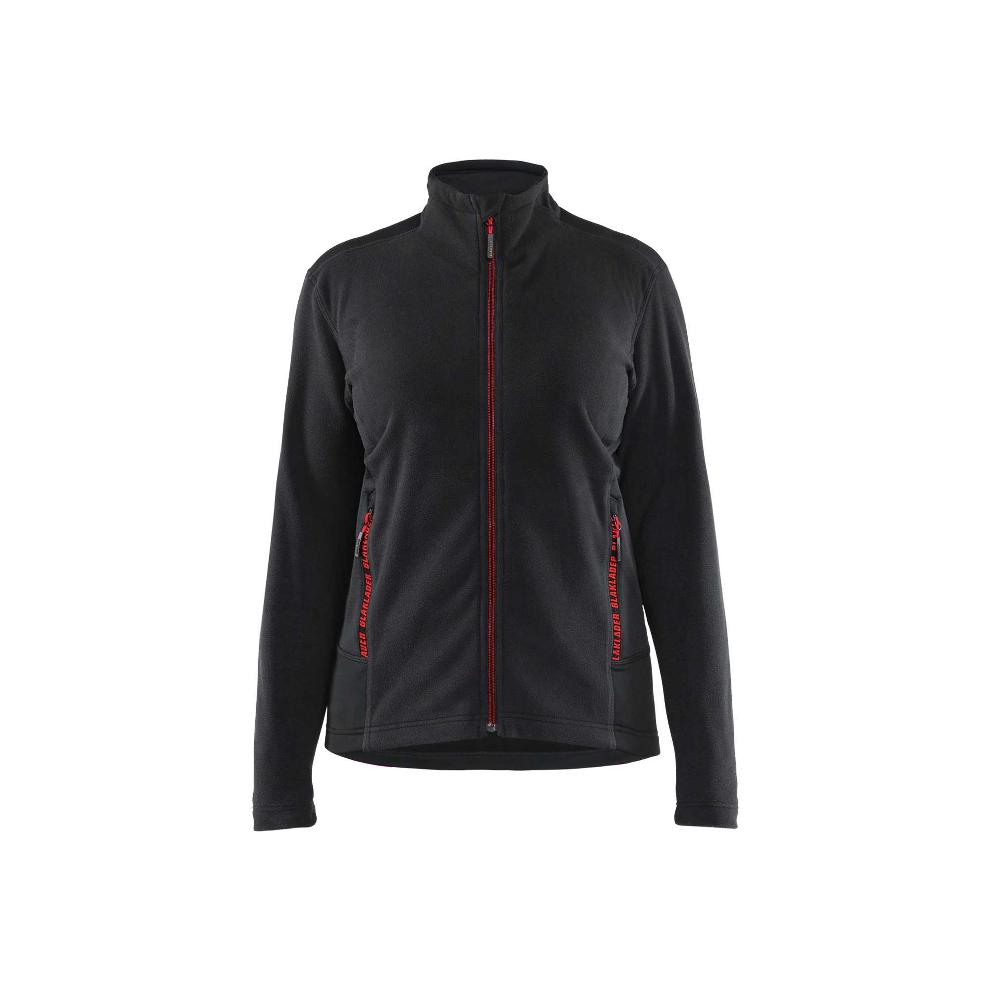 BLAKLADER 47661010 Women's Microfleece Jacket Hi Vis Reflective Work Jacket WOMEN - Antipilling