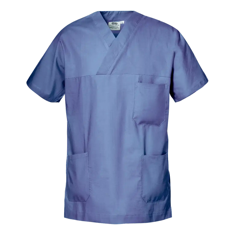 SIR SAFETY CARDIO mod. SCRUB TOP Chemise de travail à manches courtes HOMME - 100 % coton
