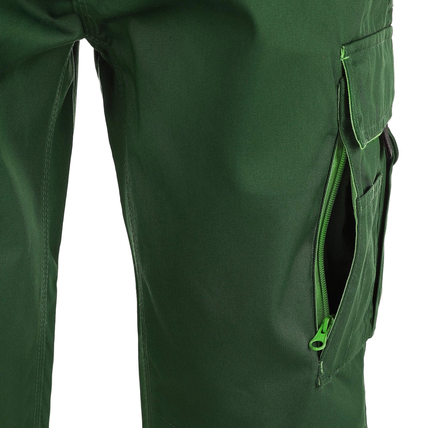 TMG Finesse Work dungarees green - Finesse BIB Trouser-green-03-V2