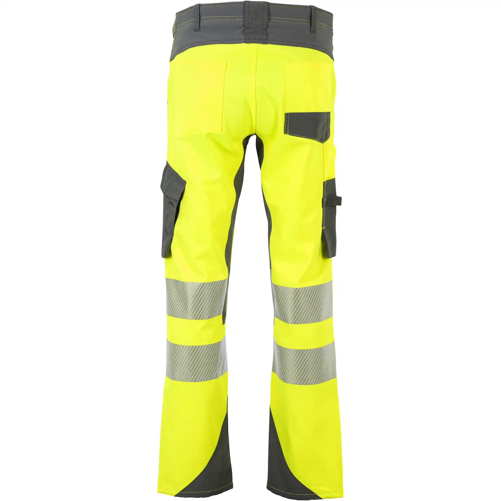 Planam Norit Warnschutz Herren Bundhose gelb/zink  102 gelb/zink - Produktbild ohne Model