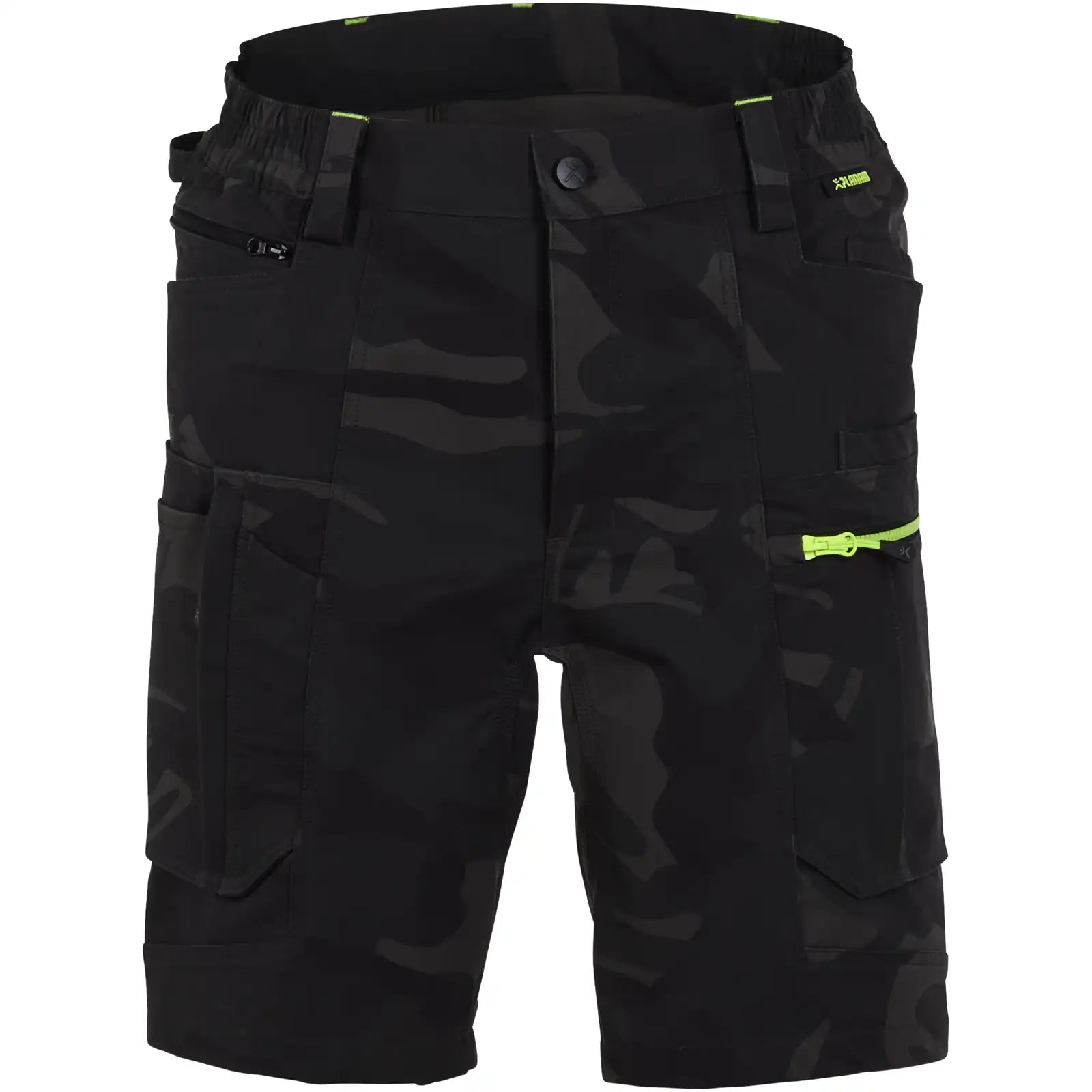 Planam rECOline Shorts camouflage       XS camouflage - Vorschaubild
