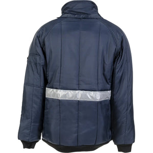 Planam Kühl-/Gefrierhaus Kühlhaus Blouson marine, Innenfutter rot S marine, Innenfutter rot - Produktbild ohne Model