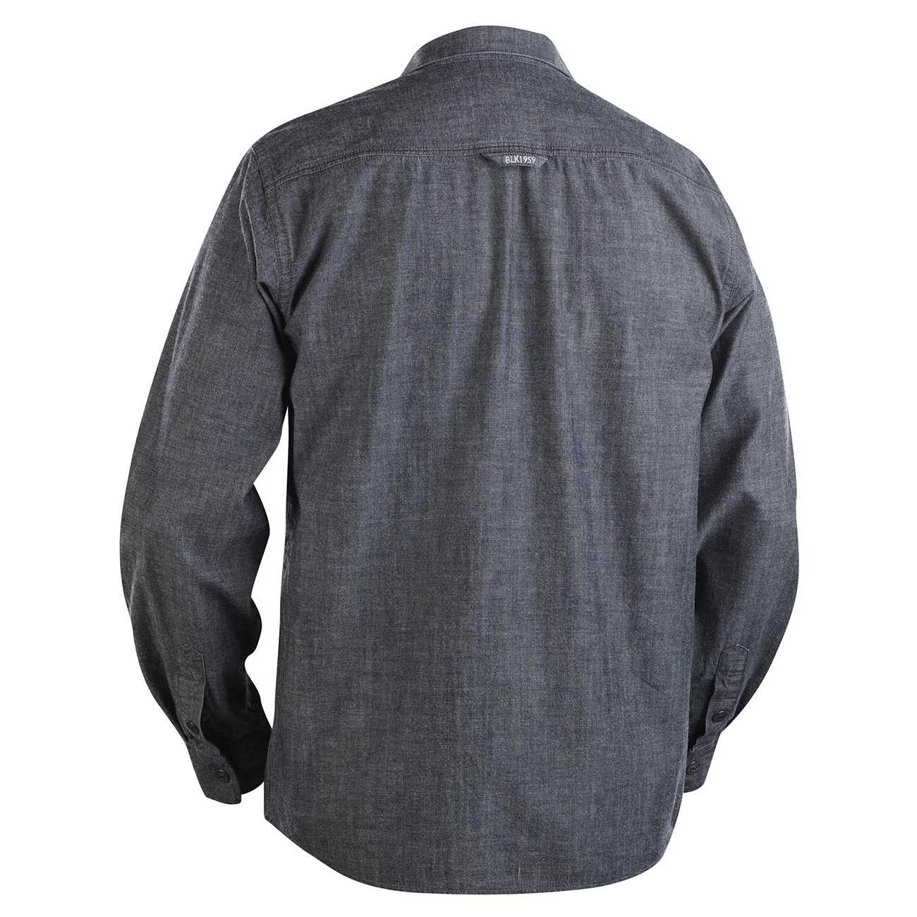 BLAKLADER 32951129 Denim Overhemd Lange Mouw Werkhemd HEREN - 100% Katoen