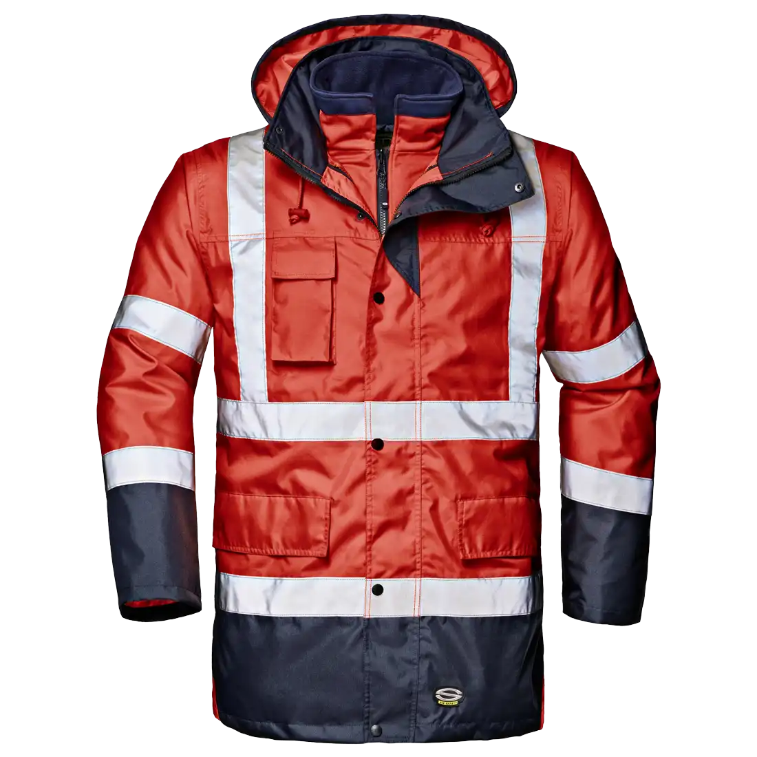MOTORWAY SPLIT JACKET - Class 3 - Hi-Vis - PU Coated Polyester - Image 1