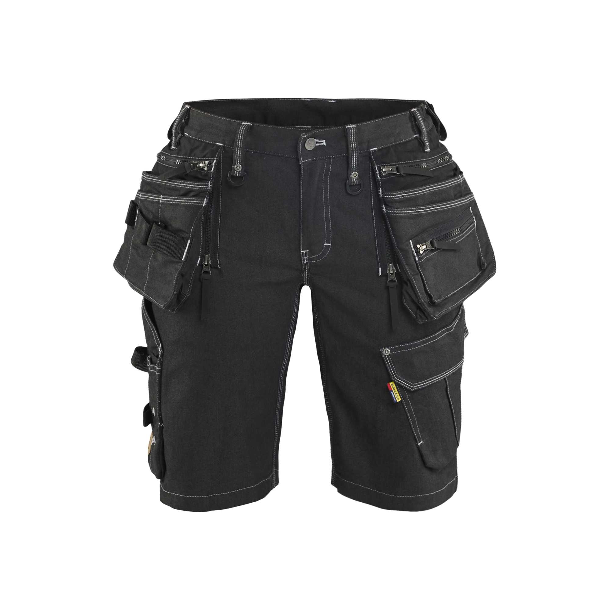 BLAKLADER 79921141 | Women's craftsman shorts X1900 stretch Work Shorts Women - Cordura Denim