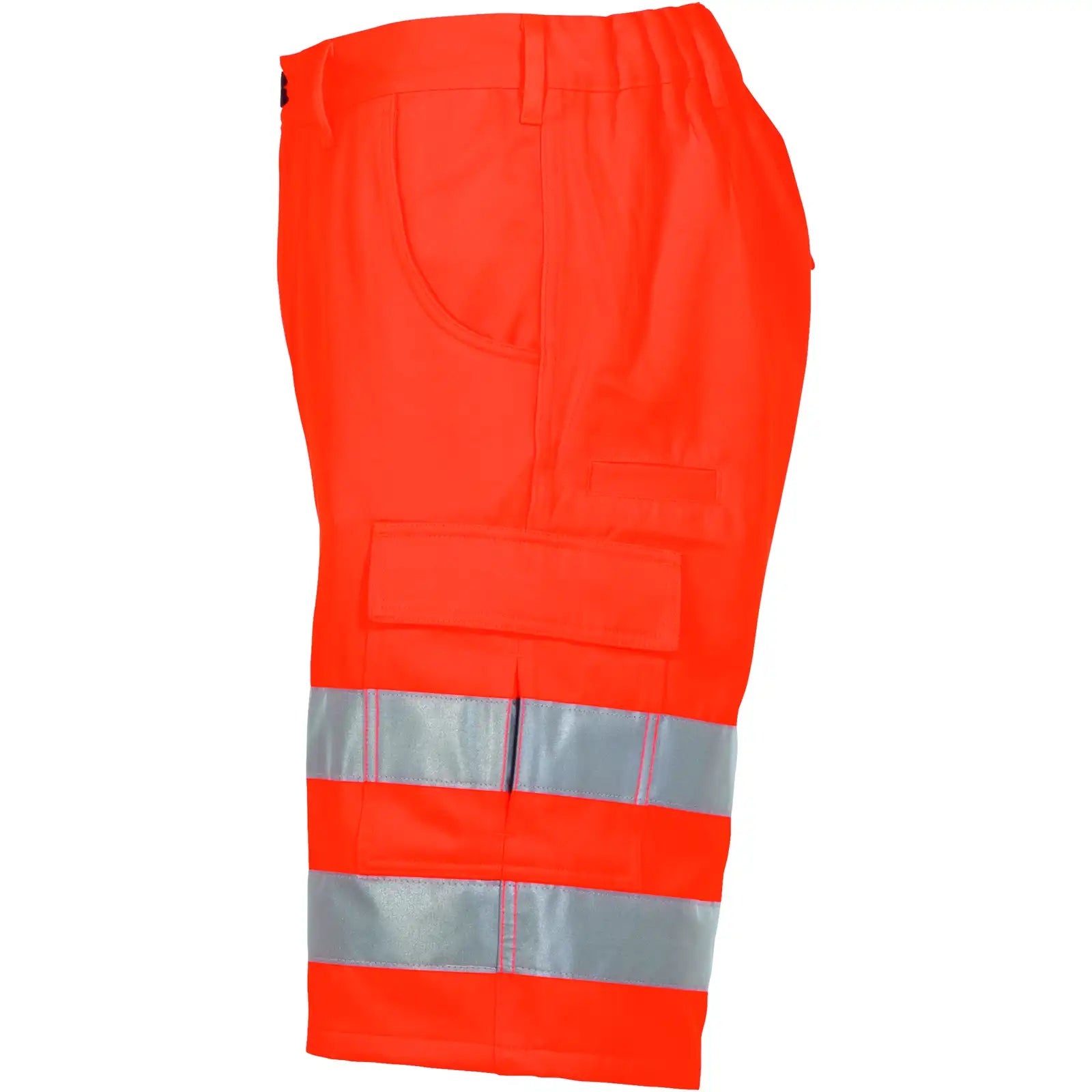 Planam Warnschutz Shorts uni orange S uni orange - Produktbild ohne Model