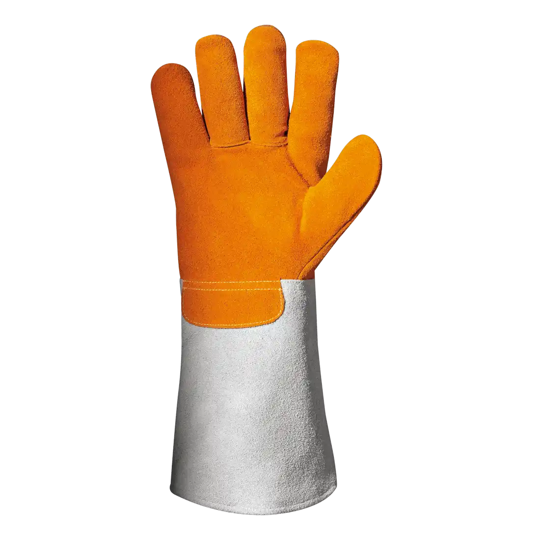 GUMARE GLOVES Welding Glove - Heat-Resistant Leather - Kevlar Seams - Wrist Protection - Pack of 12 Pieces - Image 1
