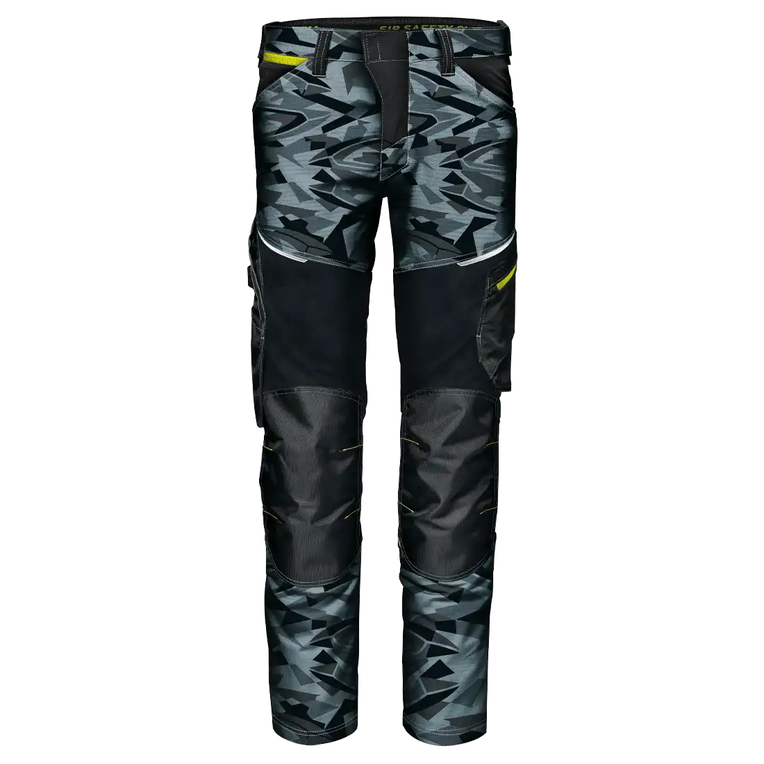 GEMINI WORK TROUSERS - Reinforced Knee Area, Stretch Ripstop Canvas, Tool Holder Loops