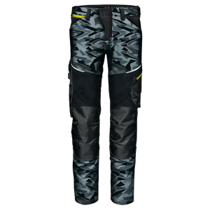 Pantalon de travail stretch SIR SAFETY GEMINI CAMO pour homme - Genoux renforcés
