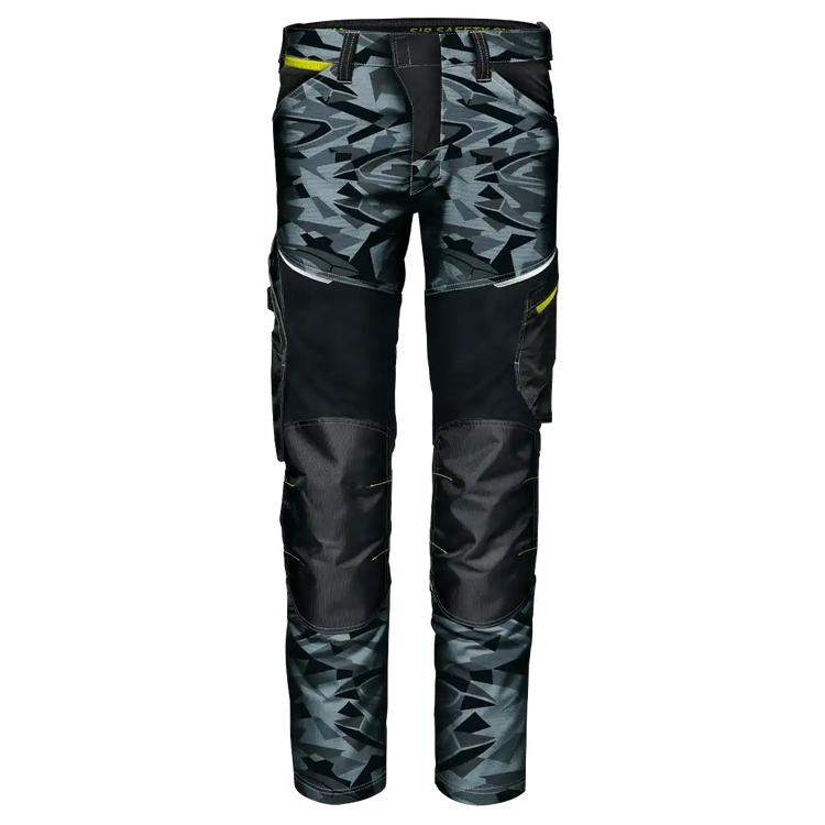 SIR SAFETY GEMINI CAMO Pantaloni da lavoro stretch uomo - Ginocchia rinforzate