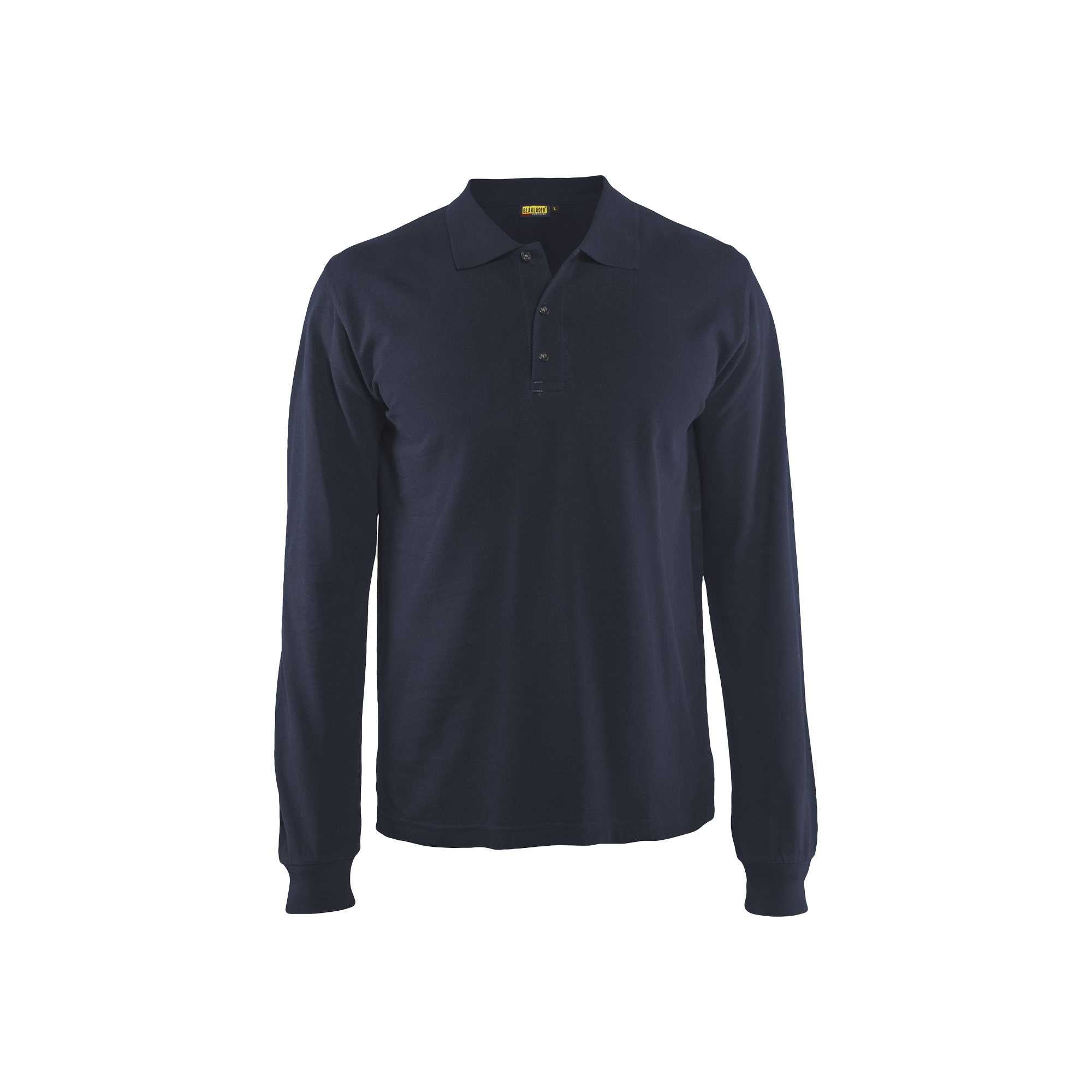 BLAKLADER 33881050 Polo Shirt Long Sleeved Work Sweatshirt MEN - 60% Cotton