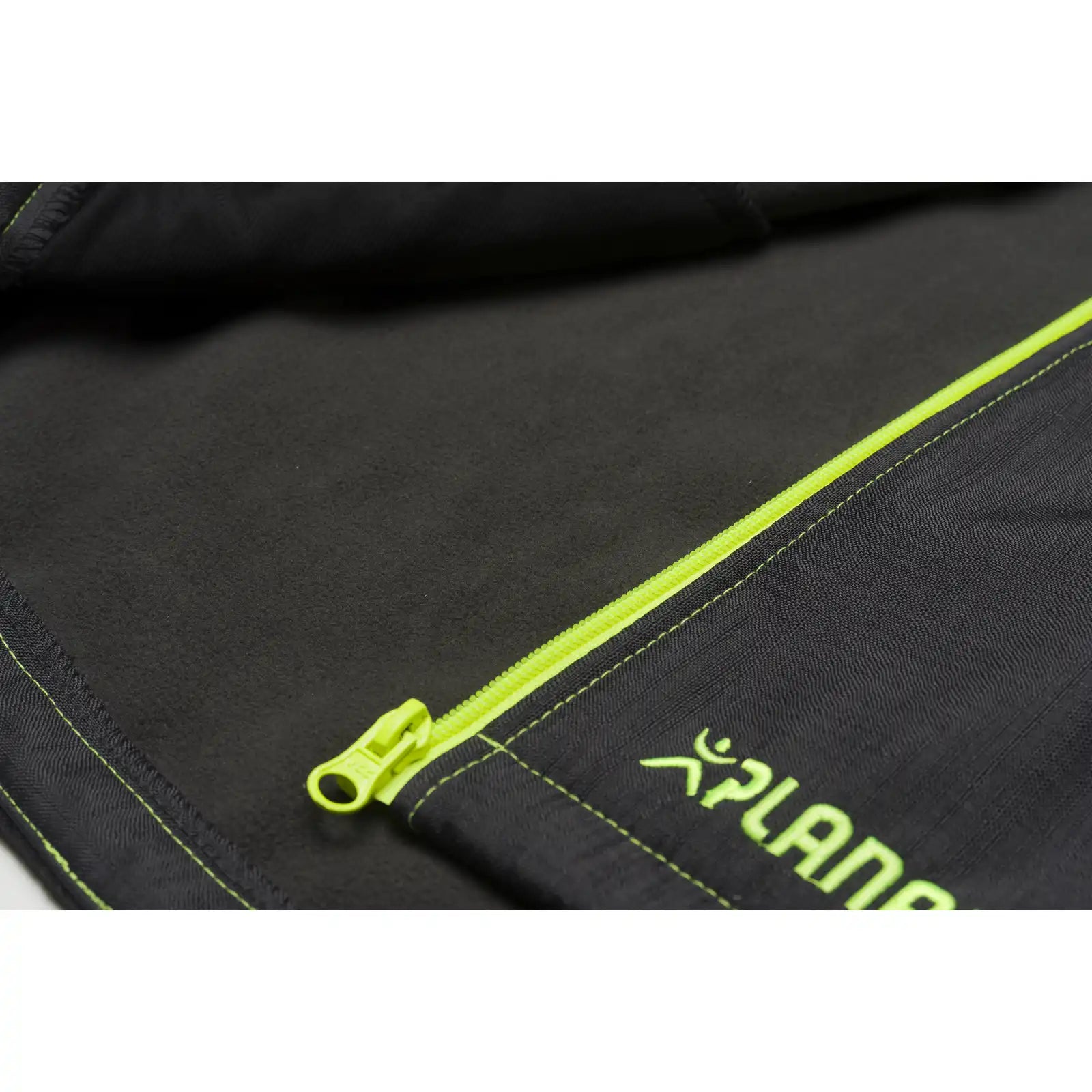 Planam Basalt Neon Softshelljacke anthrazit/gelb L anthrazit/gelb - Extra Detailbild
