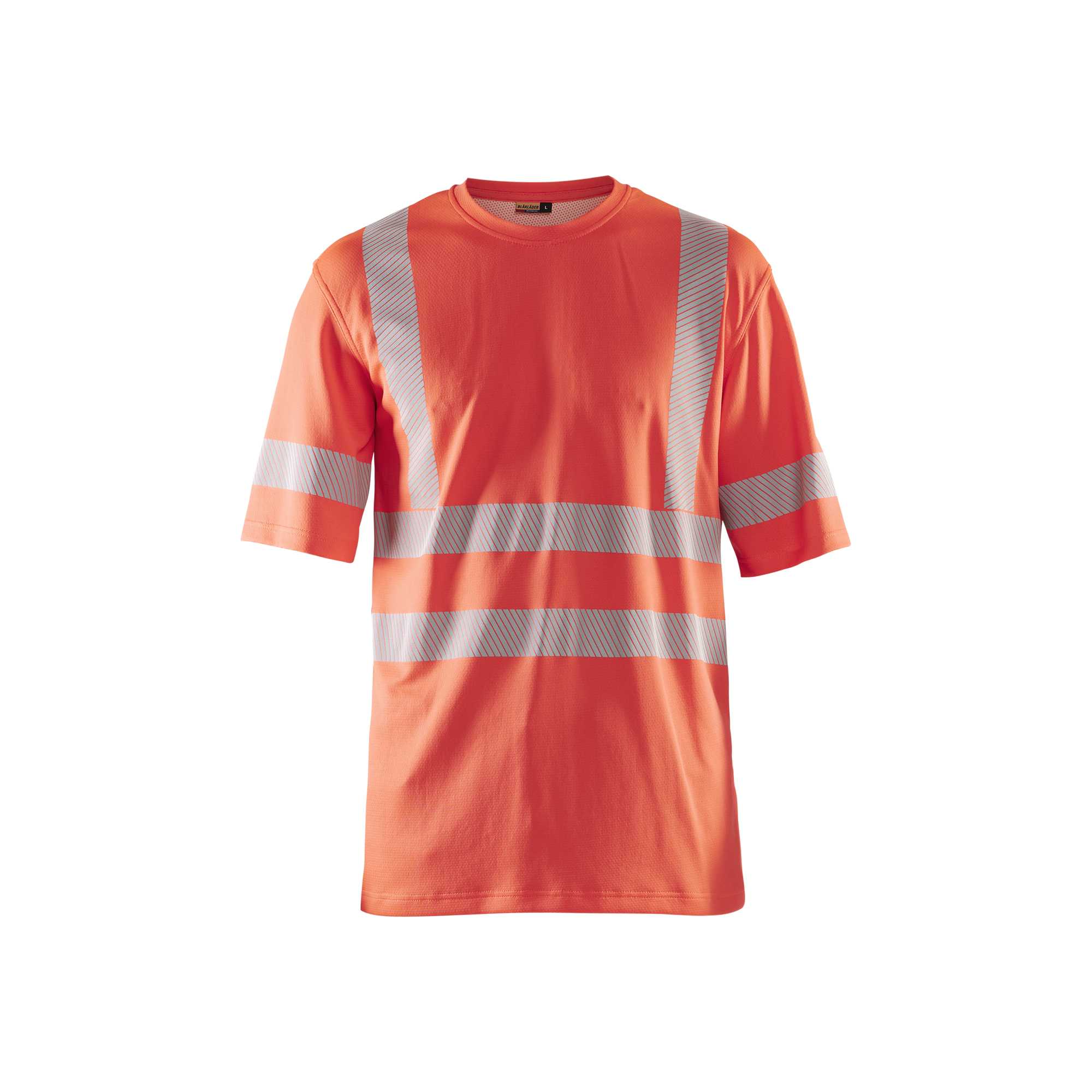 BLAKLADER 35222537 Hi vis T shirt Hi Vis Reflective Short Sleeve Work T-Shirt MEN - Moisture Wicking