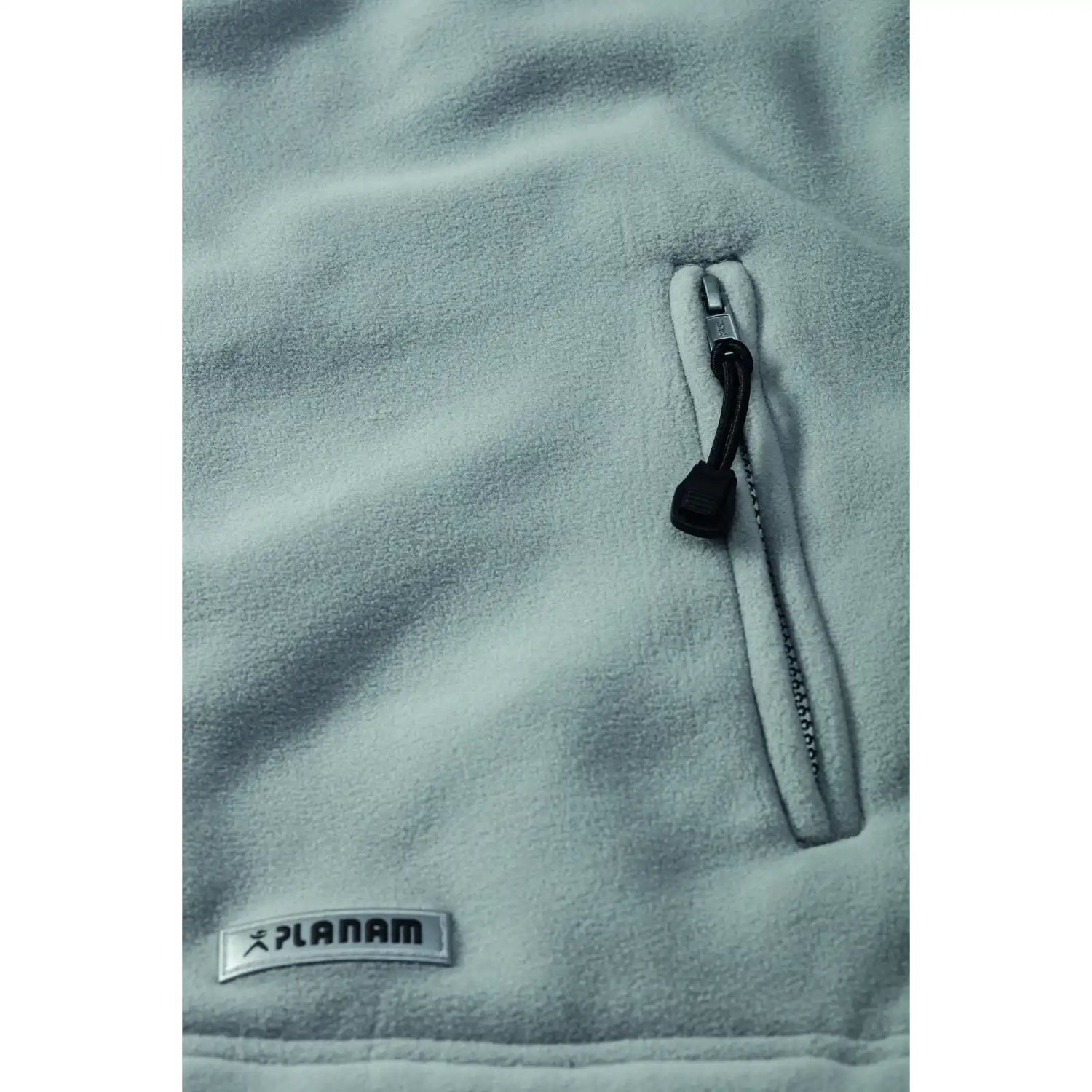 Planam Outdoor Stream Fleecejacke camel/marine XS camel/marine - Extra Detailbild