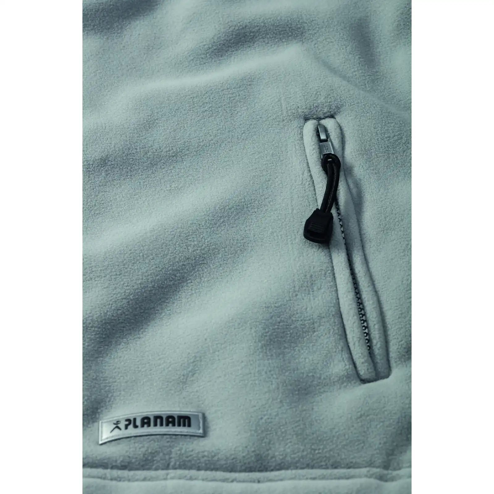 Planam Outdoor Stream Fleecejacke marine/camel XS marine/camel - Extra Detailbild