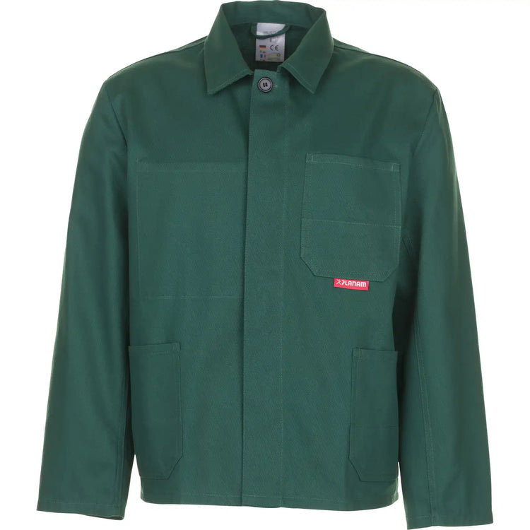 Planam BW 270 Arbeitsjacke grün 102 grün - Vorschaubild