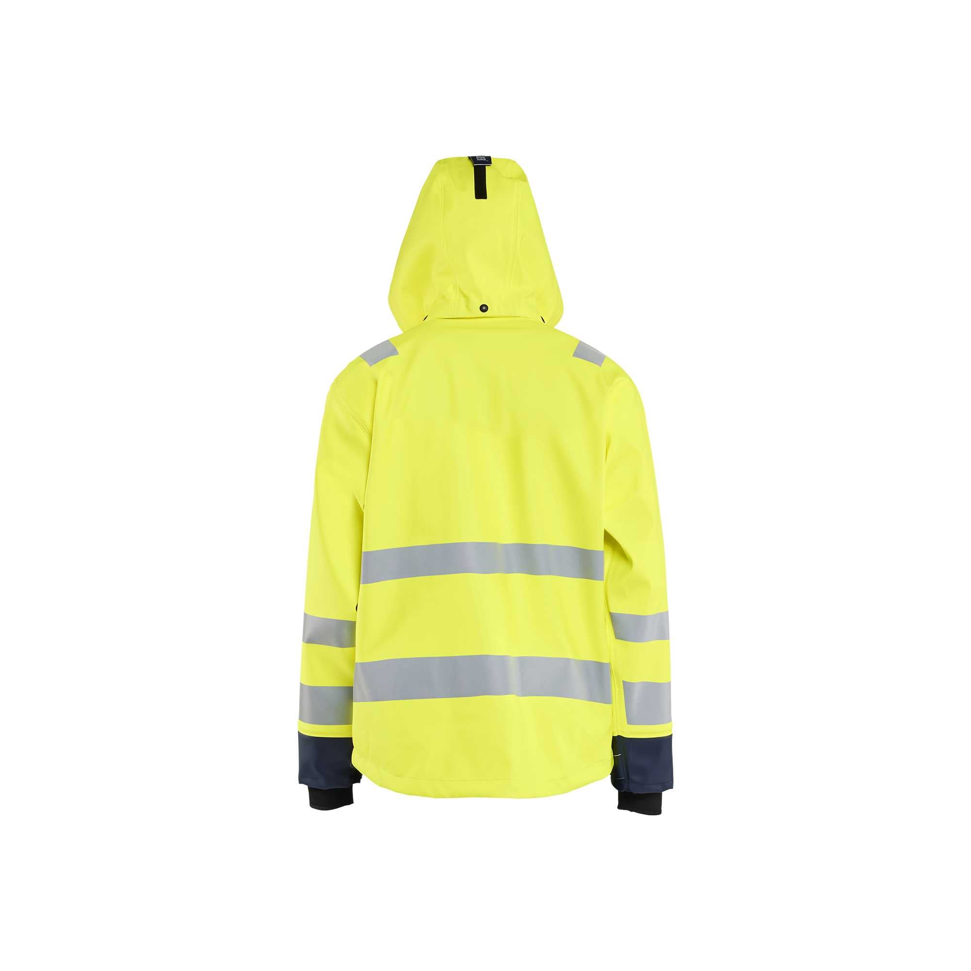 BLAKLADER 43272005 Rain jacket Hi Vis Level 3 Hi Vis Reflective Rain Jacket MEN - Waterproof