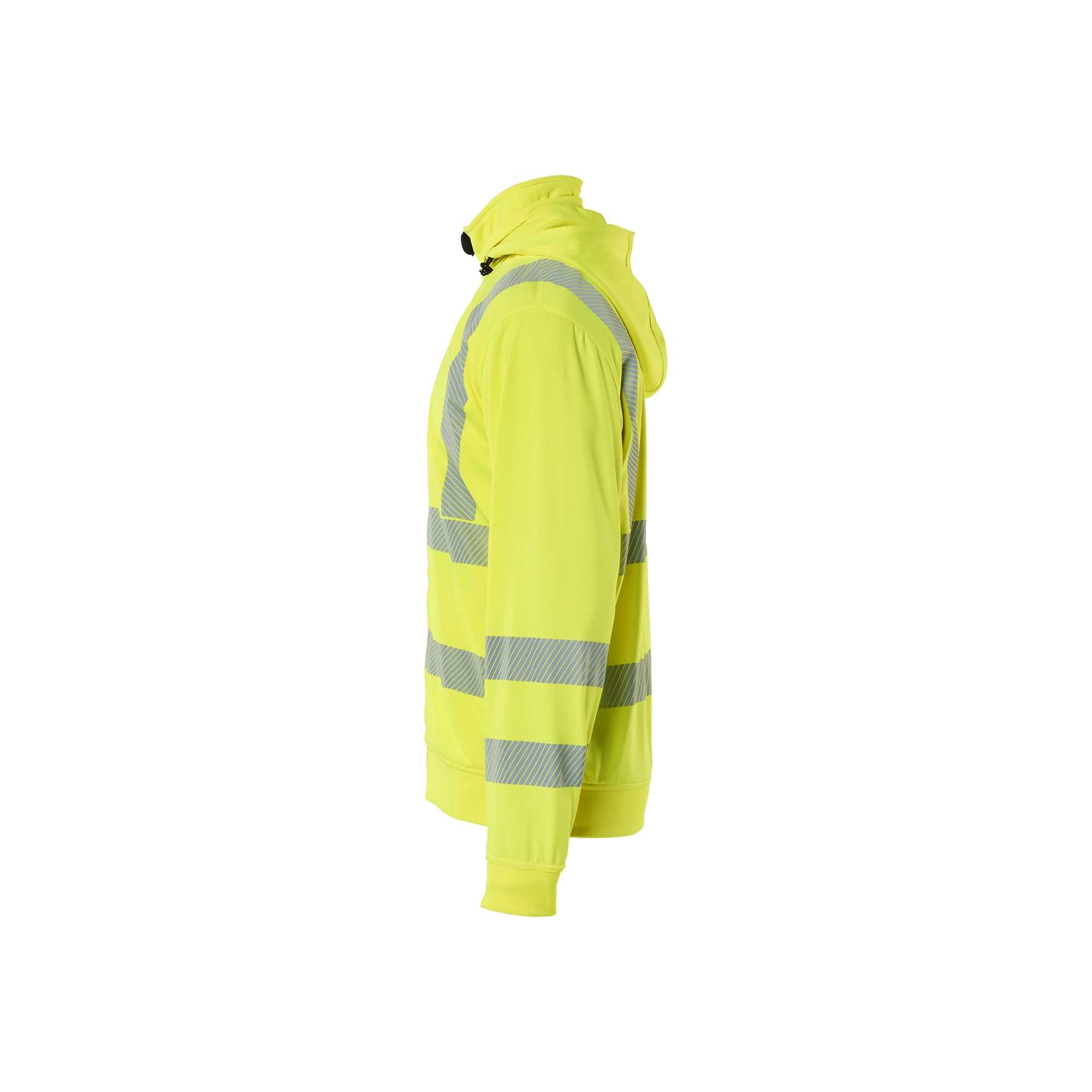 BLAKLADER 35732538 Hi Vis Reflective Hoodie Work Sweatshirt MEN - Detachable Hood