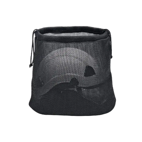 HELMET BAG - Tessuto a rete traspirante - Chiusura con coulisse - Protezione antigraffio