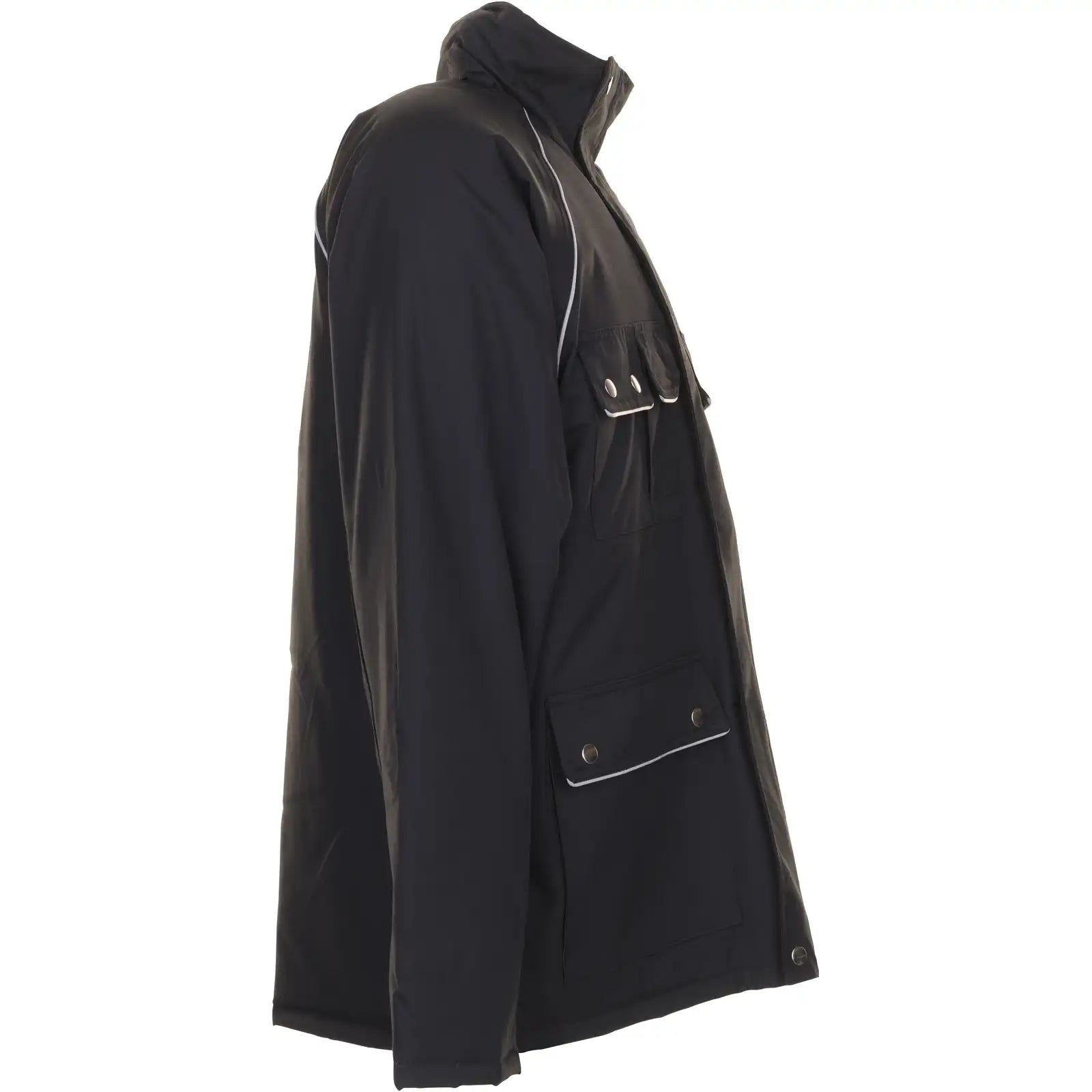 Planam Canvas 320 Winterparka schwarz/schwarz 4XL schwarz/schwarz - Produktbild ohne Model