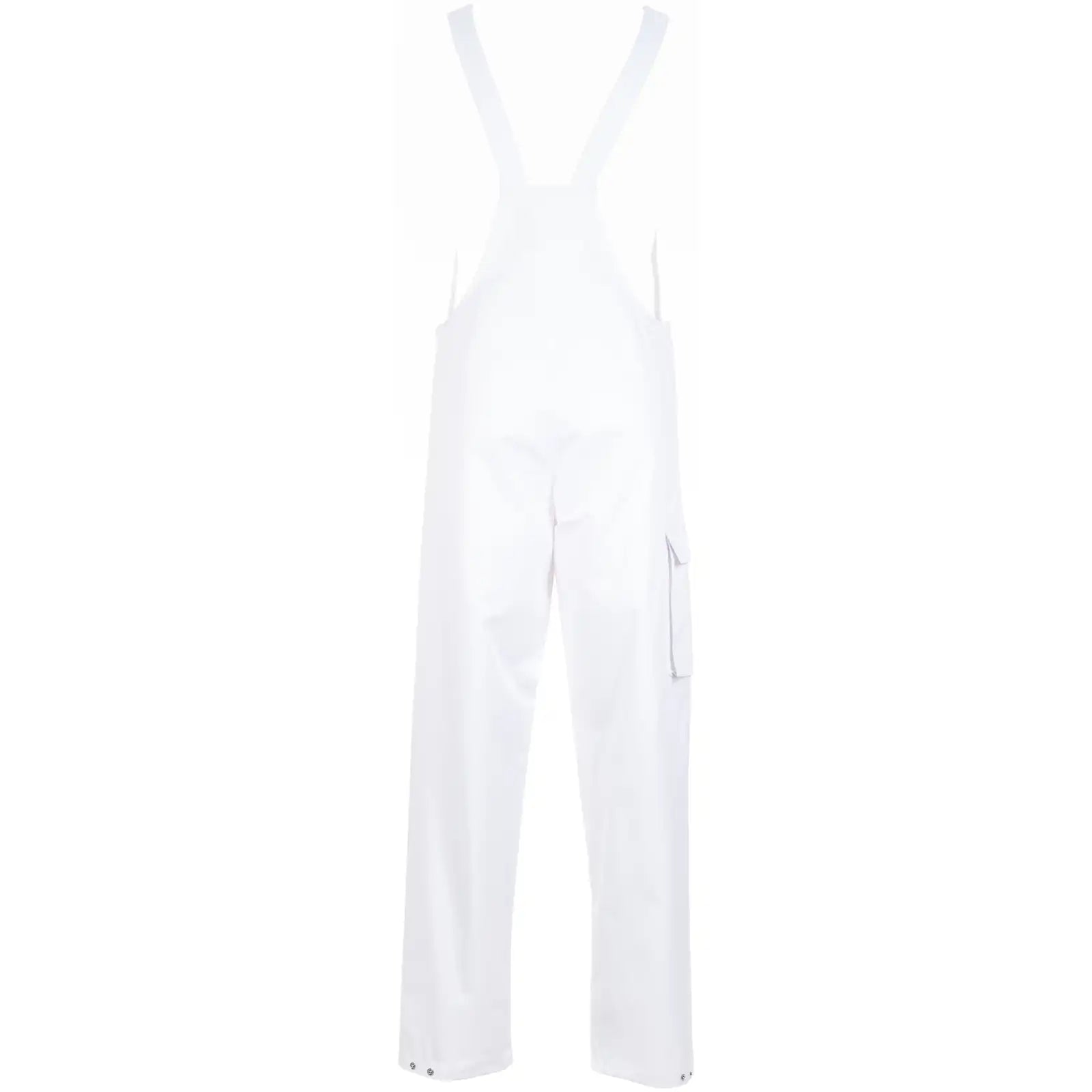 Planam Food Herren Latzhose reinweiß 102 reinweiß - Produktbild ohne Model