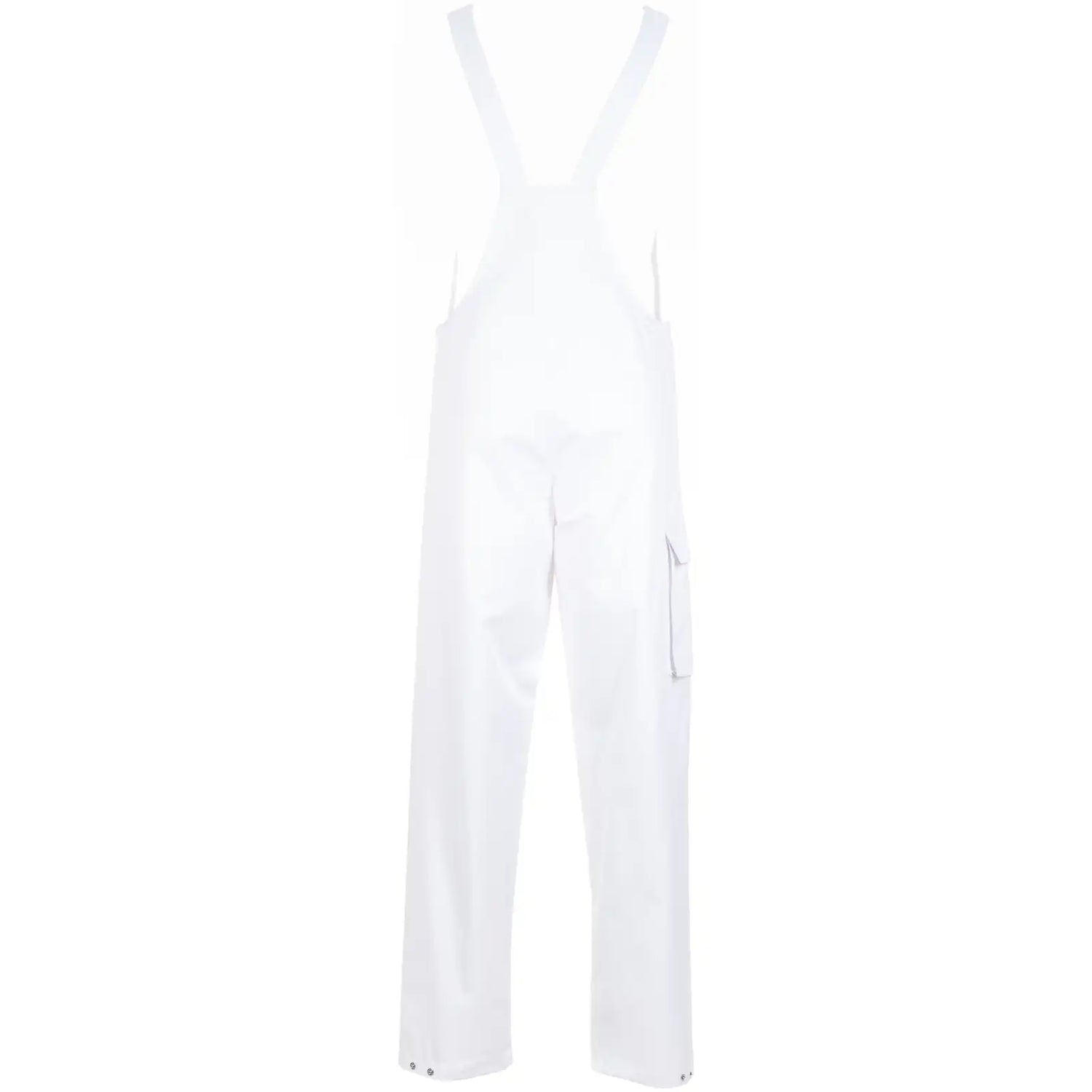 Planam Food Herren Latzhose reinweiß 102 reinweiß - Produktbild ohne Model