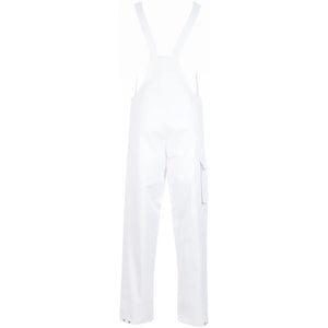 Planam Food Herren Latzhose reinweiß 102 reinweiß - Produktbild ohne Model