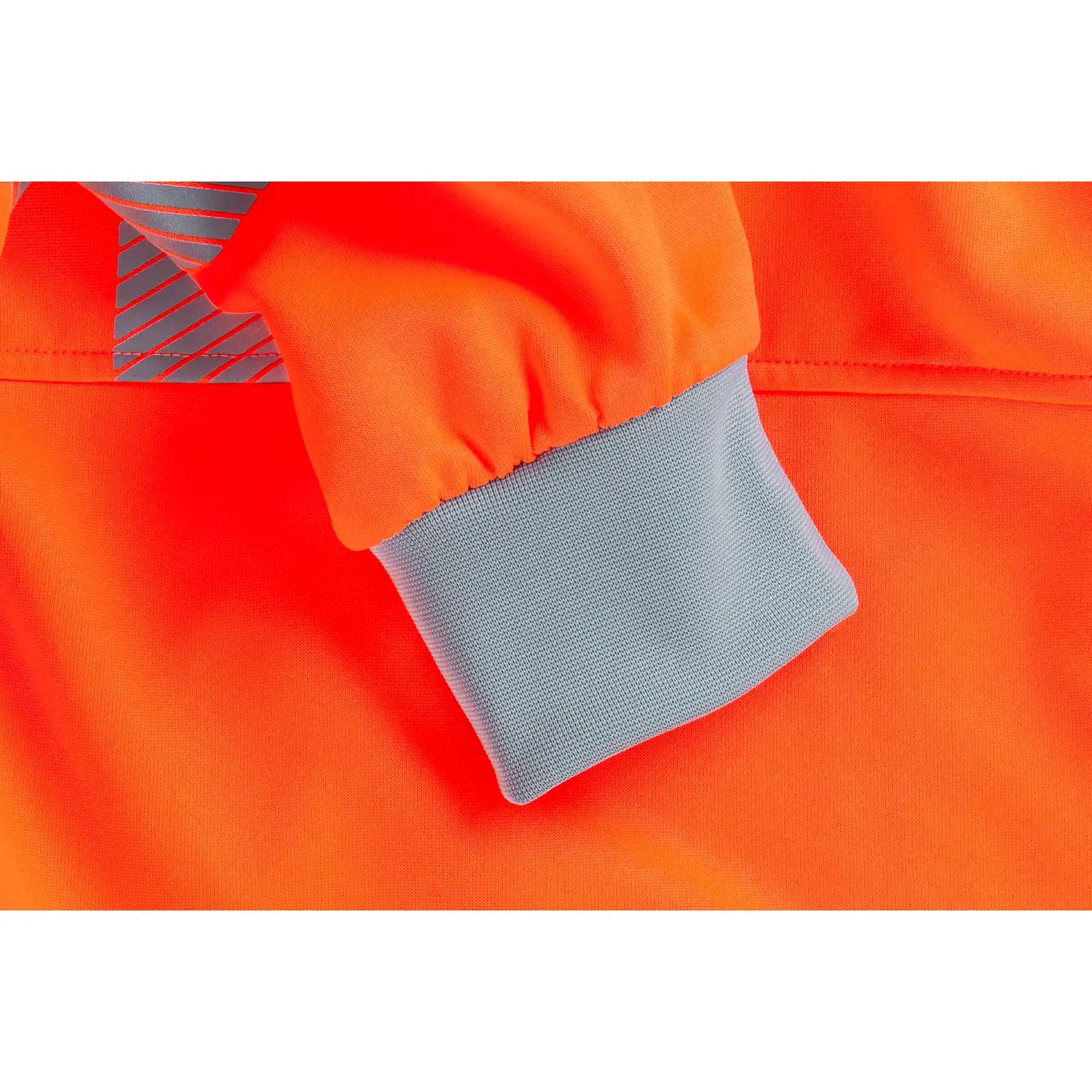 Planam Norit Warnschutz Hoody orange/zink XS orange/zink - Extra Detailbild