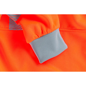 Planam Norit Warnschutz Hoody orange/zink XS orange/zink - Extra Detailbild