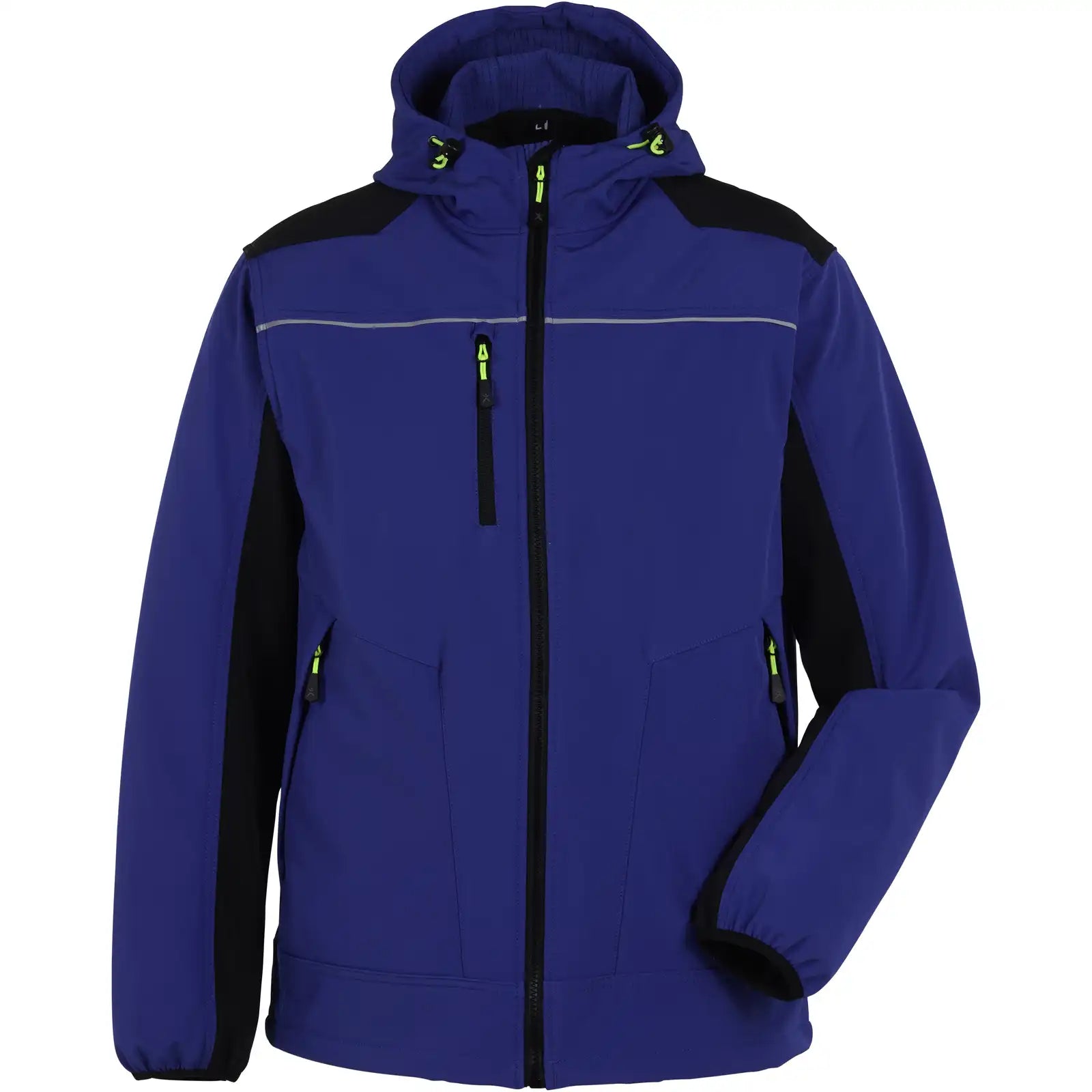 Planam rECOline Softshelljacke kornblumenblau/schwarz XS kornblumenblau/schwarz - Vorschaubild