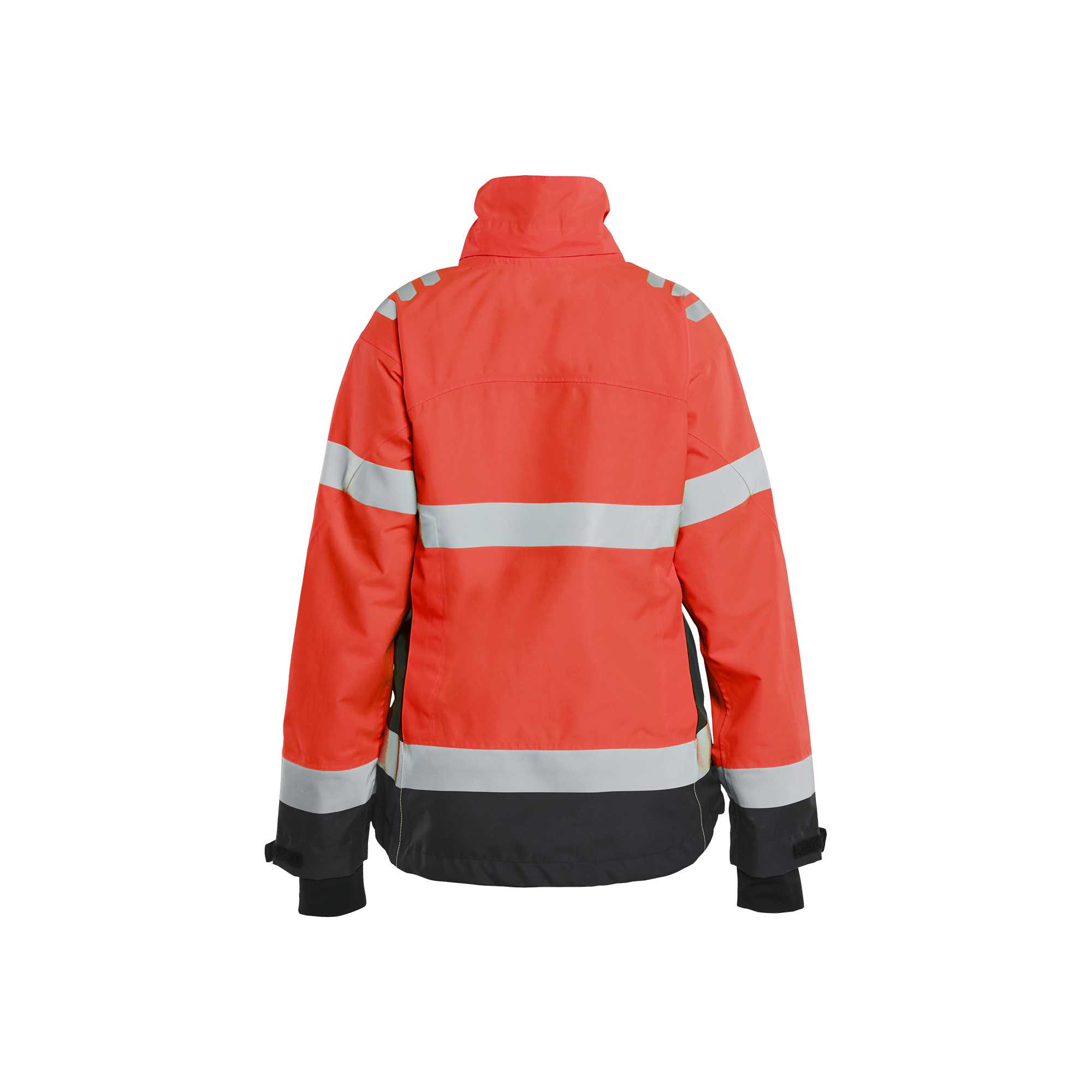 BLAKLADER 47611977 Women's Hi Vis Shell Jacket Hi Vis Reflective Shell Work Jacket WOMEN - Waterproof