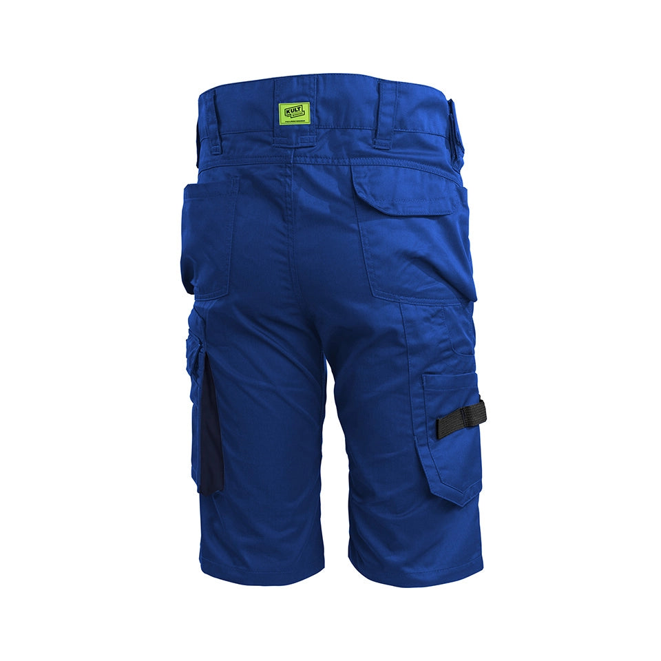 TMG Kult Worker Work shorts blue - KW-180020_Arbeitsshorts_royalblau_hinten_1920x1920
