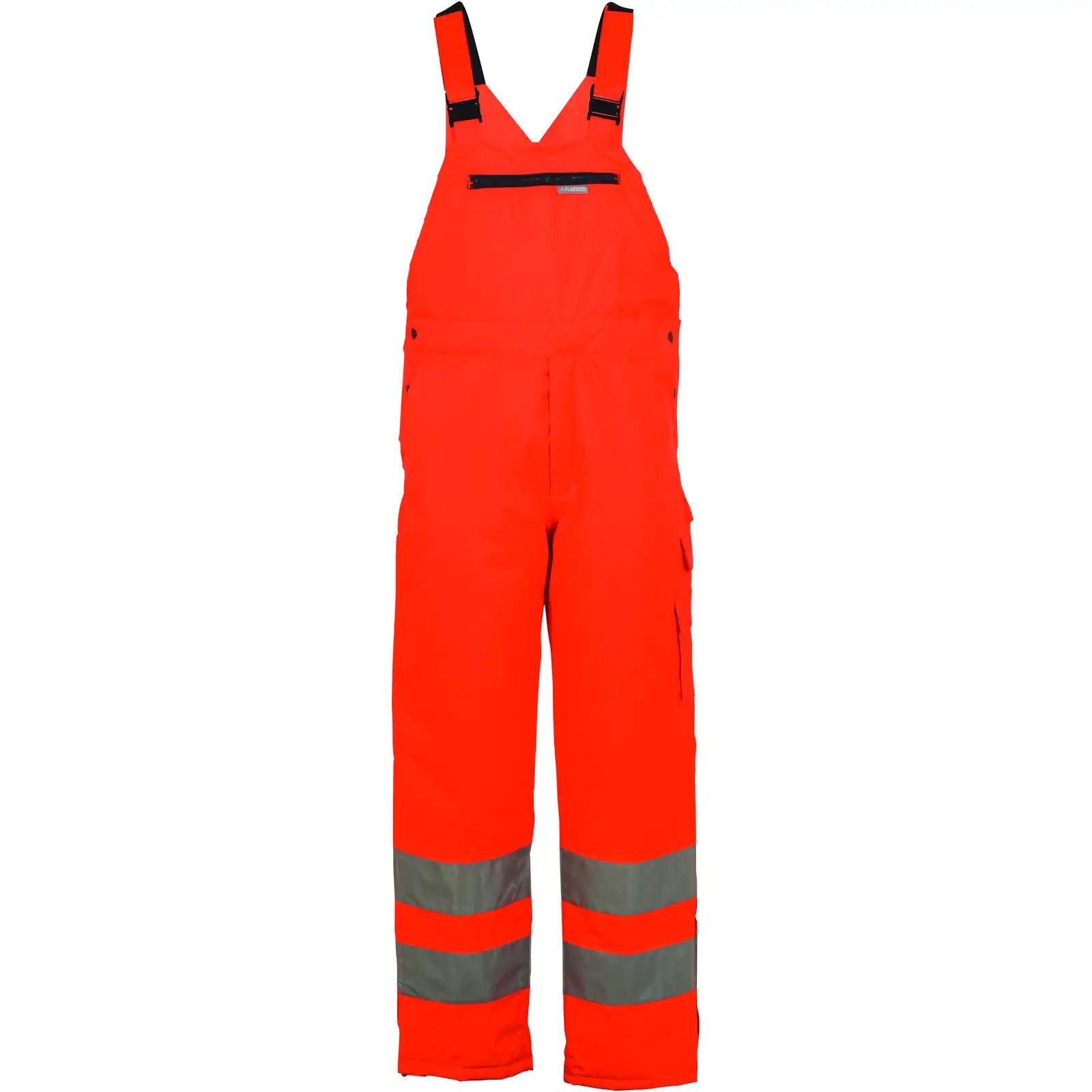 Planam Warnschutz Winterlatzhose uni orange S uni orange - Vorschaubild