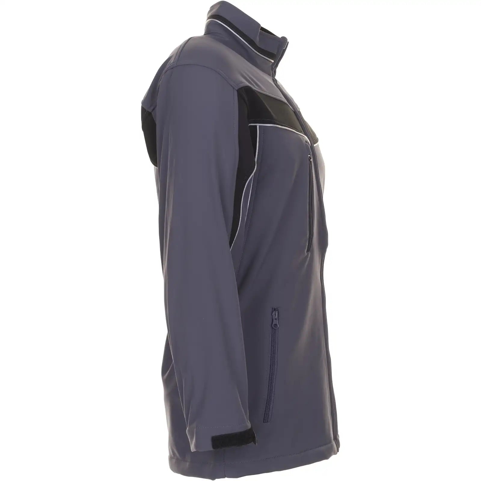 Planam Plaline Softshelljacke schiefer/schwarz XS schiefer/schwarz - Produktbild ohne Model