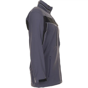 Planam Plaline Softshelljacke schiefer/schwarz XS schiefer/schwarz - Produktbild ohne Model
