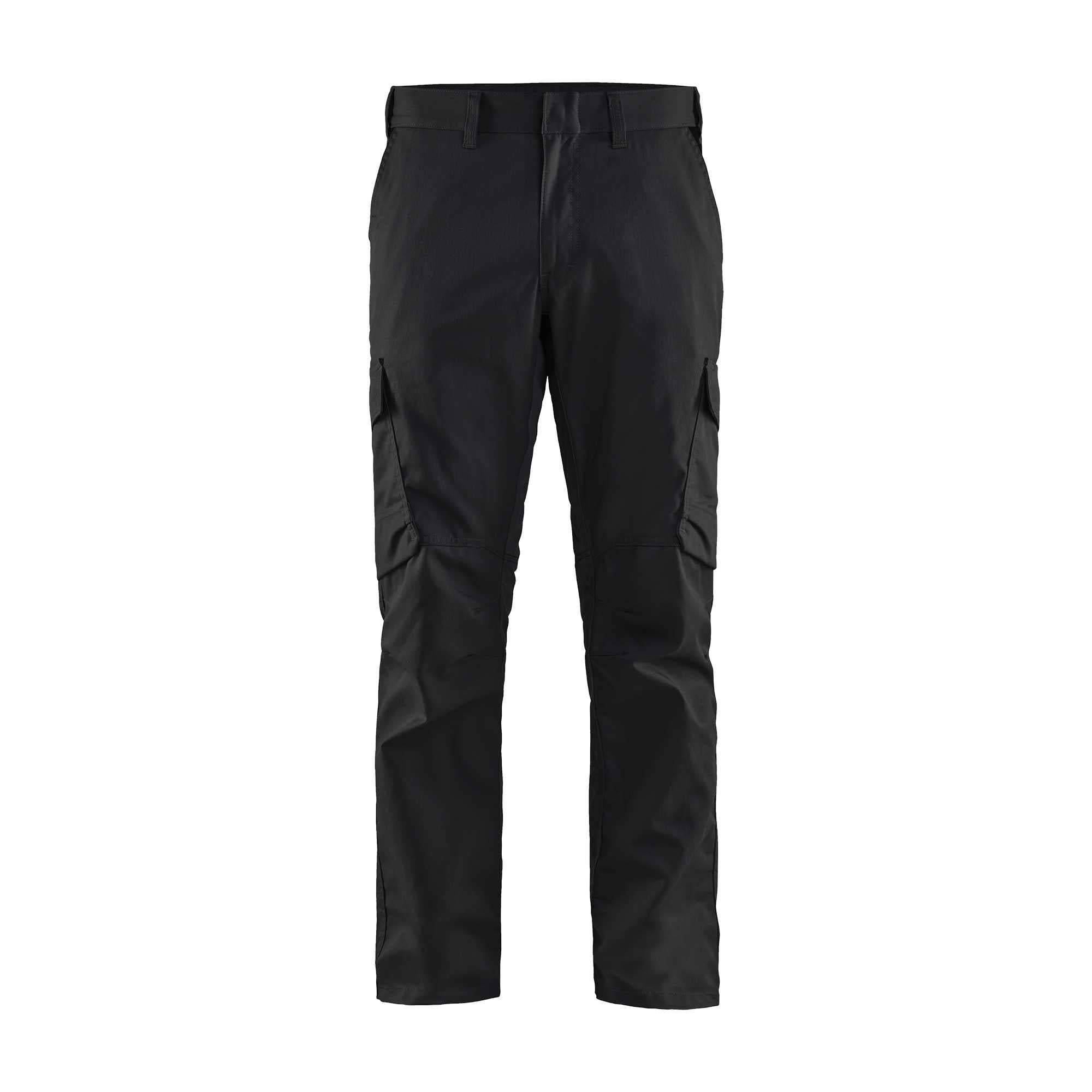 BLAKLADER 14441832 | Pantalon de travail industriel stretch haute visibilité réfléchissant pour homme - tissu sergé