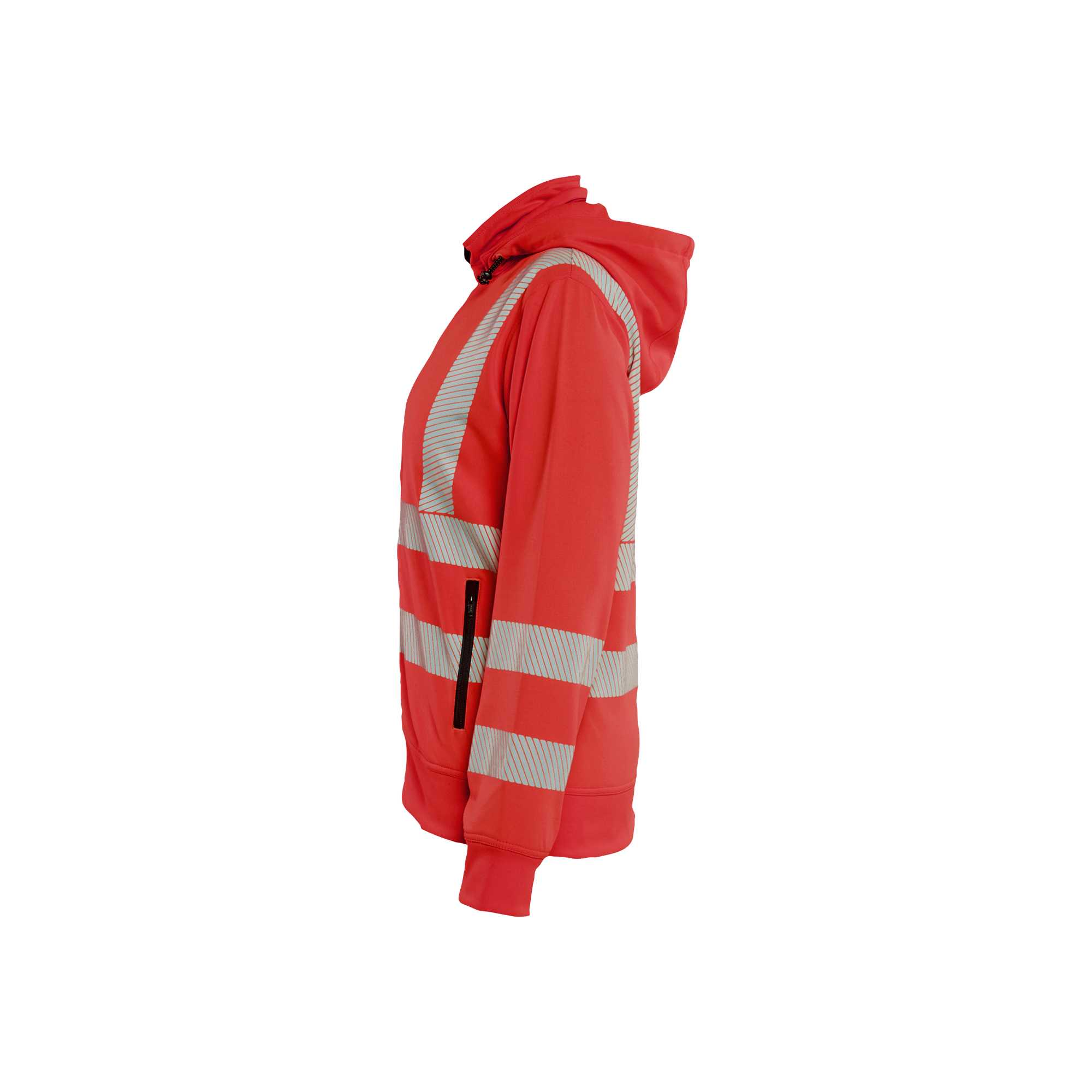BLAKLADER 35742538 Hi Vis Reflective Hoodie Work Sweatshirt WOMEN - Detachable Hood