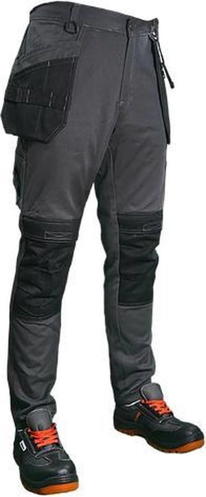 Pantalon de travail BITCO BTC10 - Mélange polyester-coton durable - Plusieurs poches à outils - Double couture