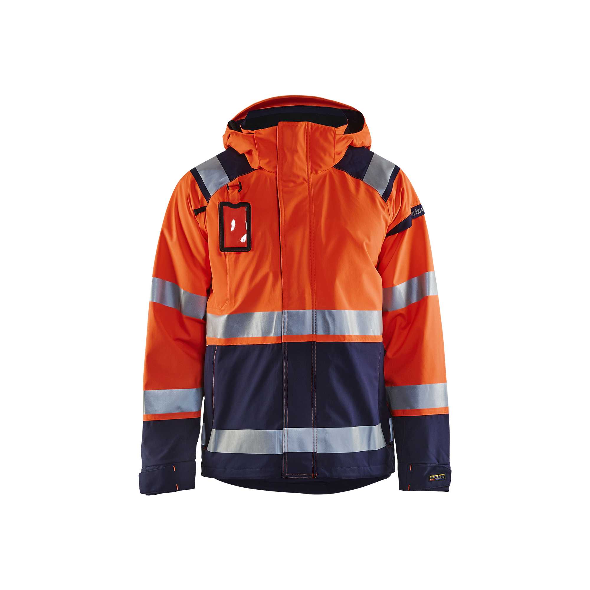 BLAKLADER 49871987 Veste shell haute visibilité Veste de travail shell réfléchissante haute visibilité HOMME - Imperméable