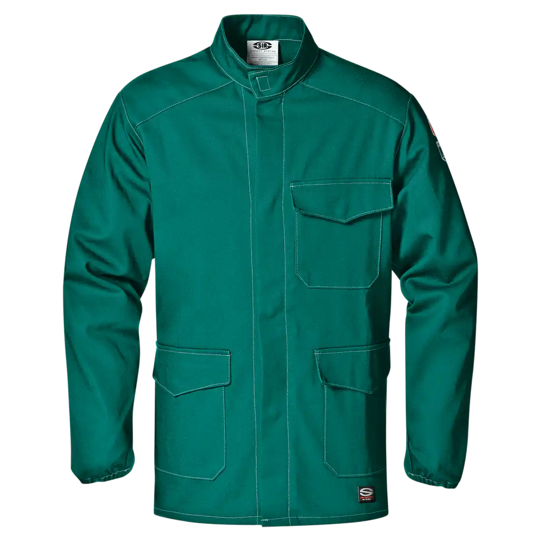 FLAME RETARDANT JACKET - Class 1 - Flame-Retardant Cotton - Elasticated Cuffs - Image 1