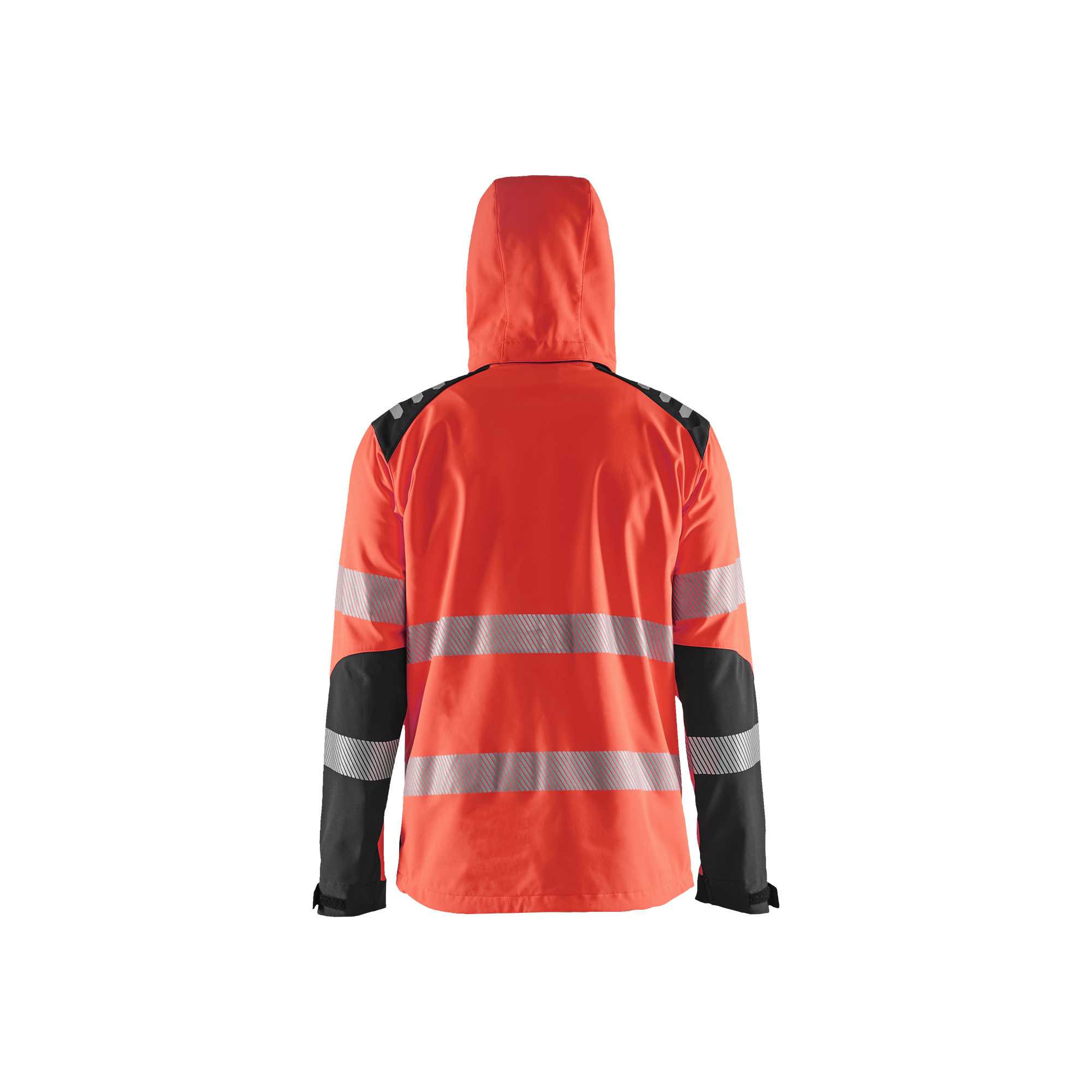 BLAKLADER 44912513 Hi Vis Softshell jacket Hi Vis Reflective Softshell Work Jacket MEN - Waterproof