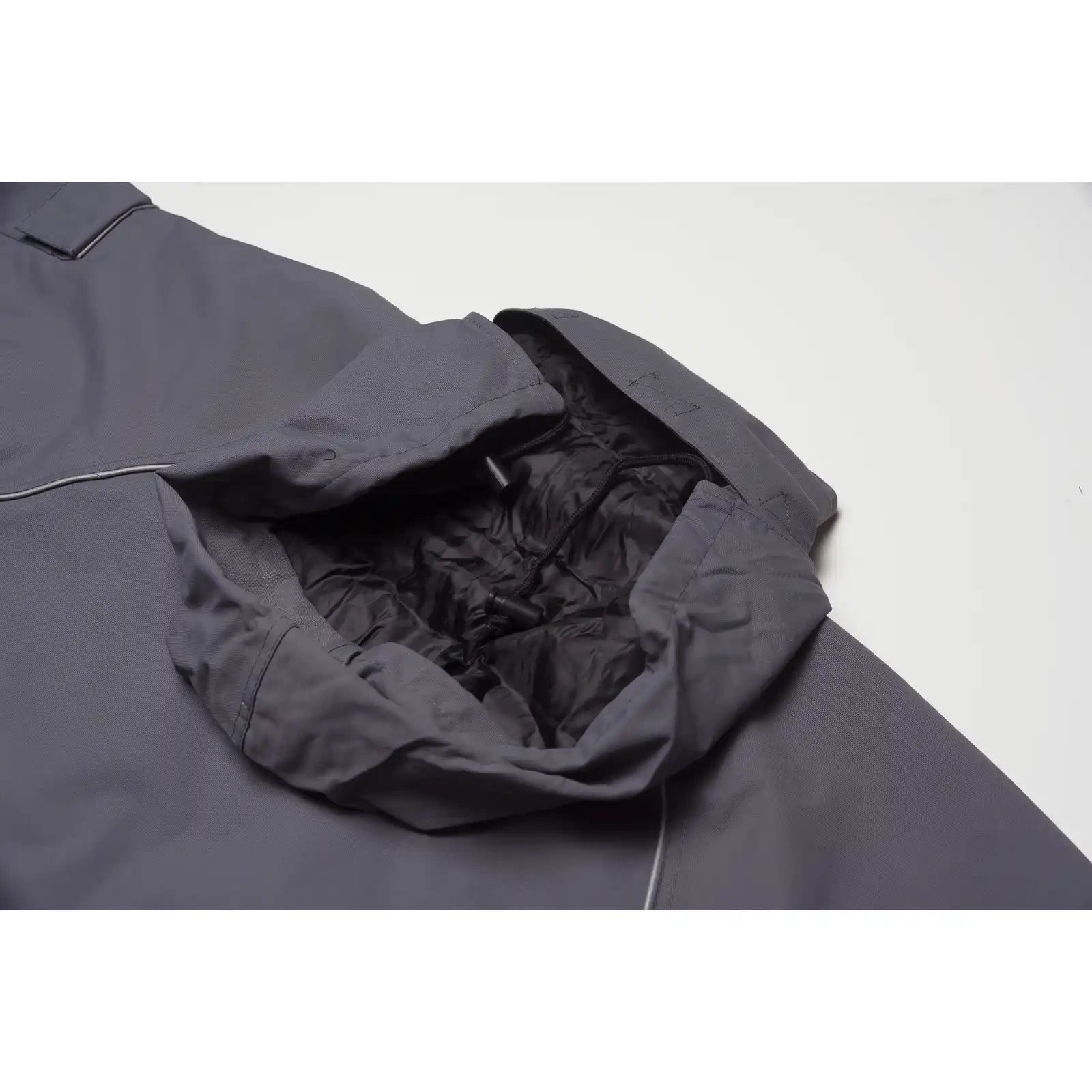 Planam Canvas 320 Winterblouson grau/schwarz S grau/schwarz - Extra Detailbild