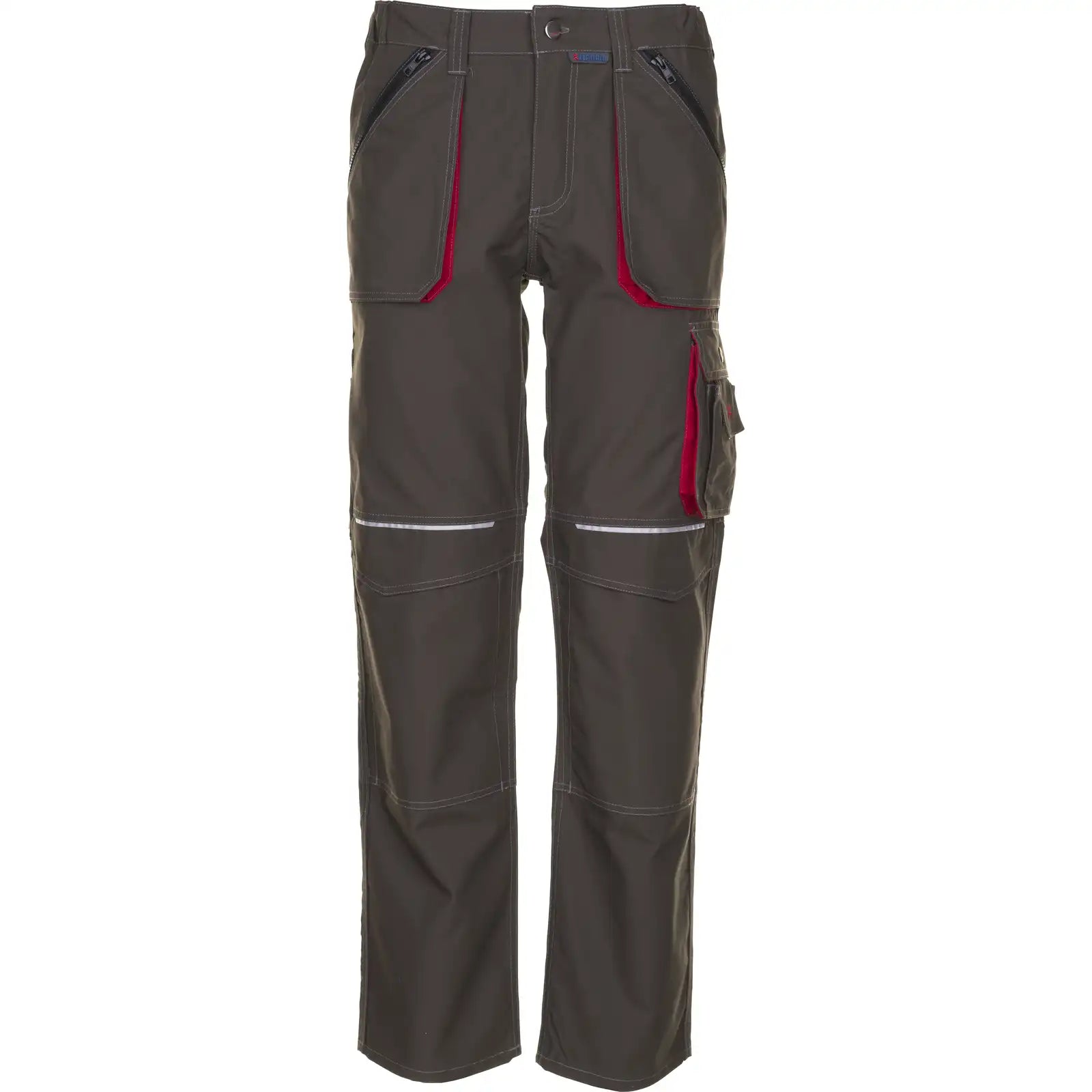 Planam Basalt Bundhose oliv/rot 102 oliv/rot - Vorschaubild