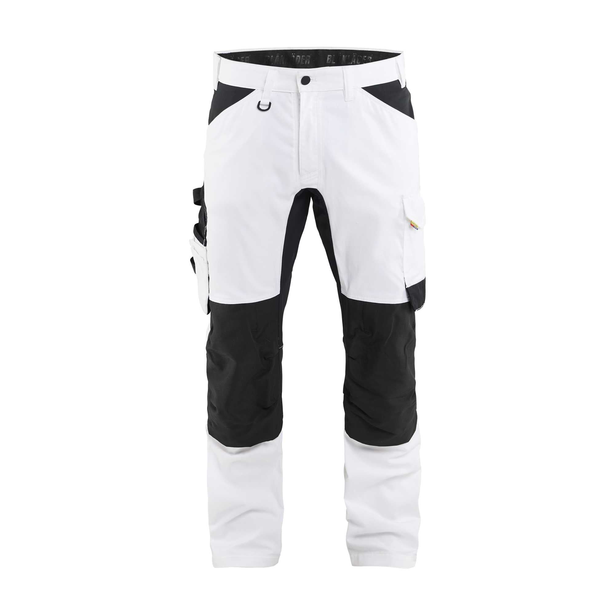 BLAKLADER 17711832 Painter's Trousers Stretch Work Trousers Men - twill fabric