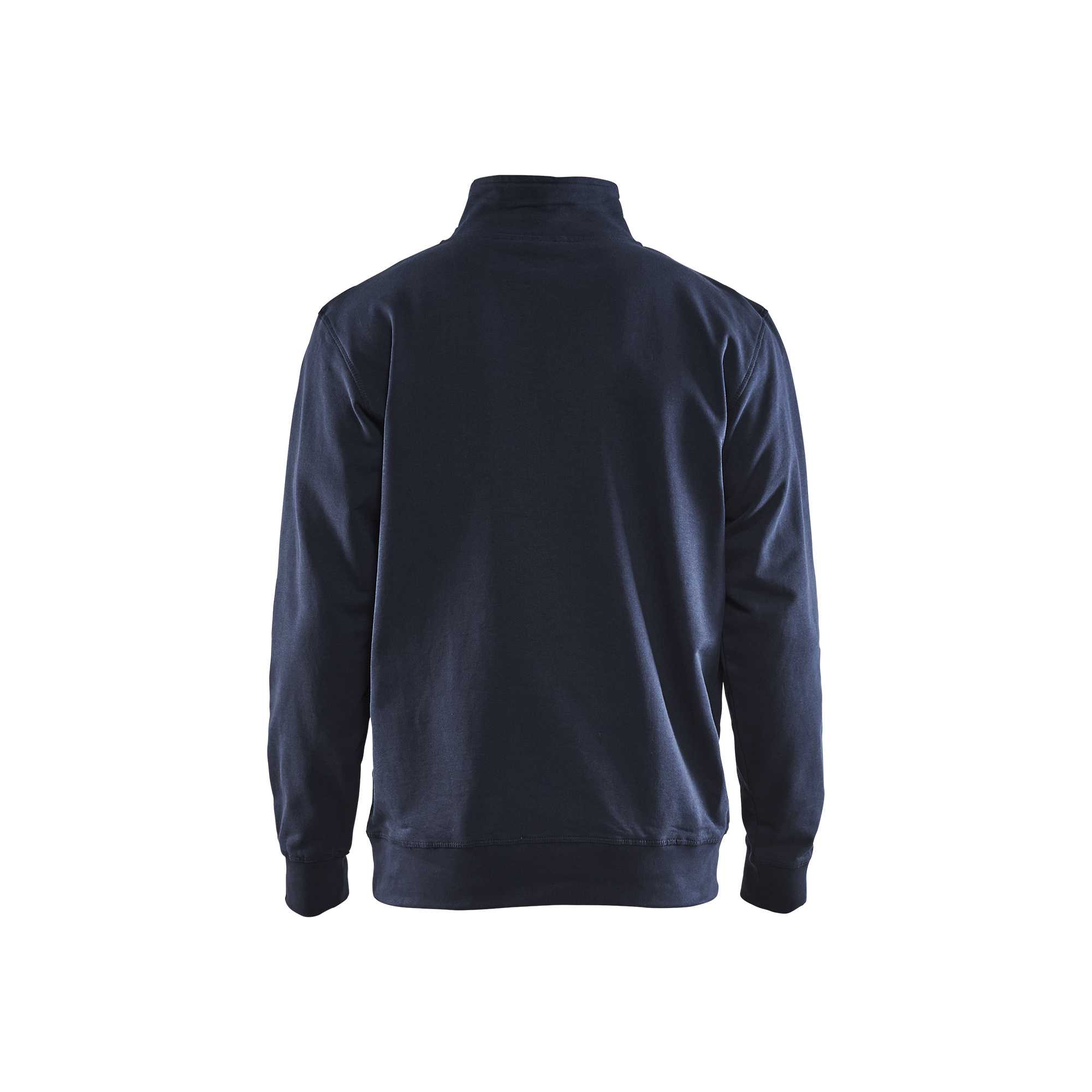 BLAKLADER 33531158 Half Zip 2 Tone Sweatshirt Work Sweatshirt MEN - 100% Cotton