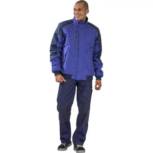 Planam Outdoor Desert Blouson blau/marine XS blau/marine - Produktbild mit Model