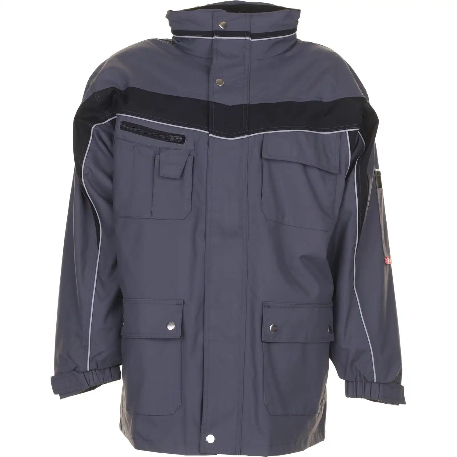 Planam Plaline Allwetterjacke schiefer/schwarz XS schiefer/schwarz - Vorschaubild
