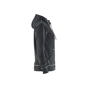 BLAKLADER 33731157 Sweat à capuche zippé intégral pour femme Sweat de travail FEMME - Molleton brossé