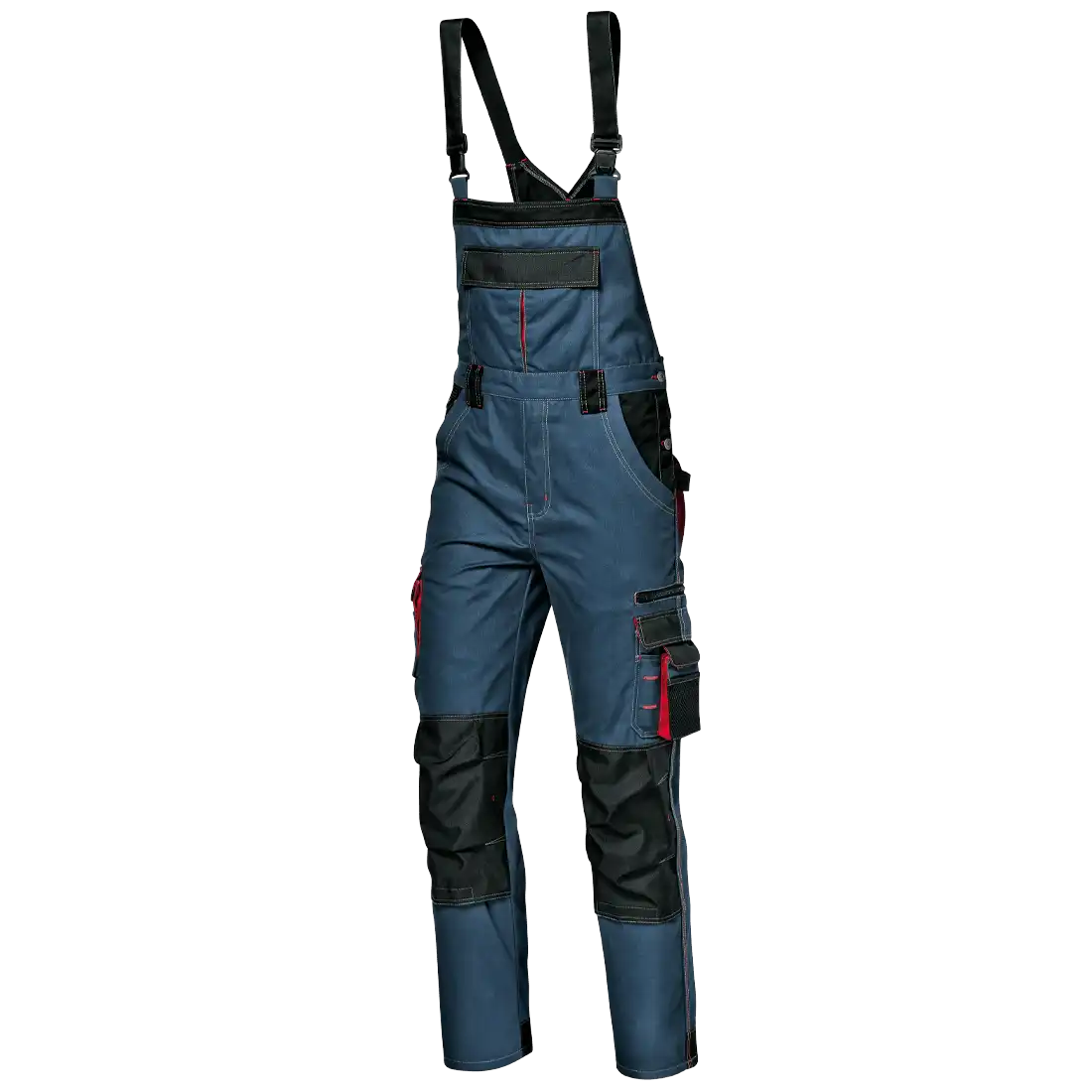 HARRISON BIB-TROUSERS - Knee-Pad Pockets - Elastic Waistband - Multi-Functional Pockets - Image 1